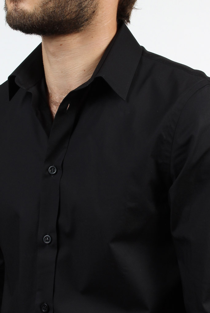  Image du produit CHEMISE FILIPPA K NOIR MAN PAUL STRETCH SHIRT BLACK 22844-1433 - 5