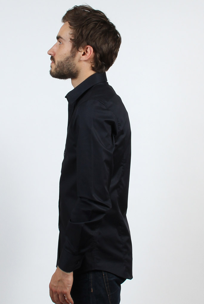  Image du produit CHEMISE FILIPPA K MARINE MAN PAUL STRETCH SHIRT NAVY 22844-2830 - 3