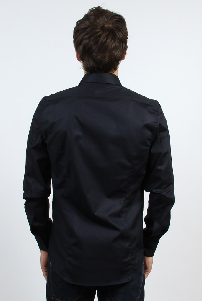  Image du produit CHEMISE FILIPPA K MARINE MAN PAUL STRETCH SHIRT NAVY 22844-2830 - 4