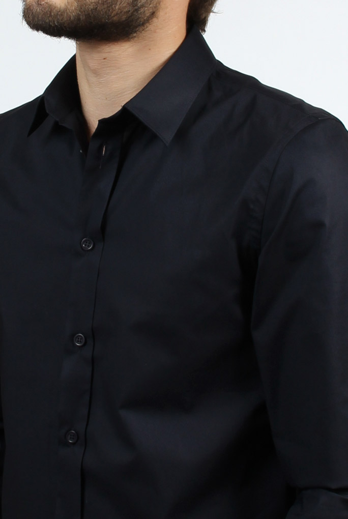  Image du produit CHEMISE FILIPPA K MARINE MAN PAUL STRETCH SHIRT NAVY 22844-2830 - 5