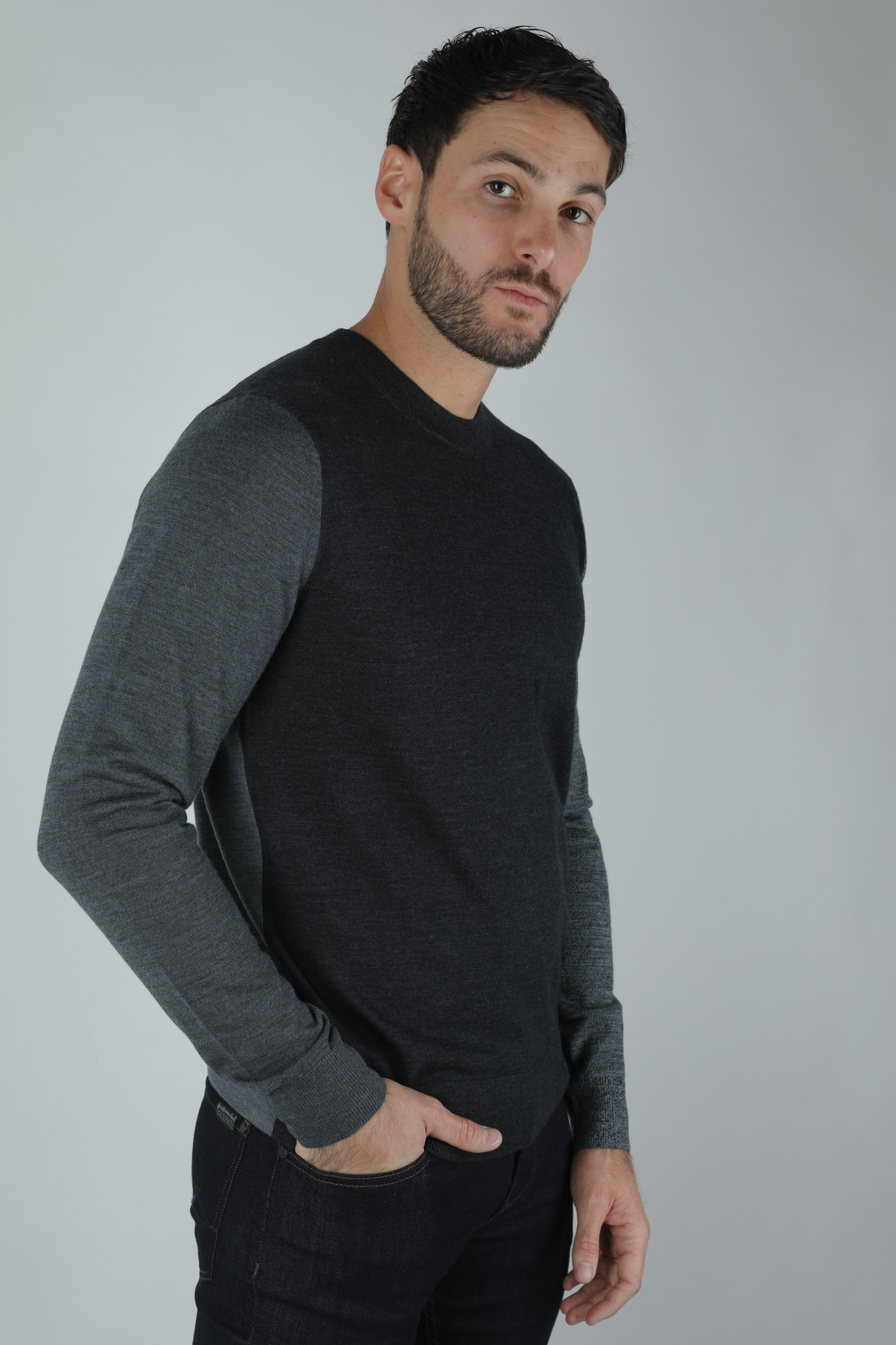  Image du produit PULL PAUL SMITH ANTHRACITE 462T-A20724-77 - 2