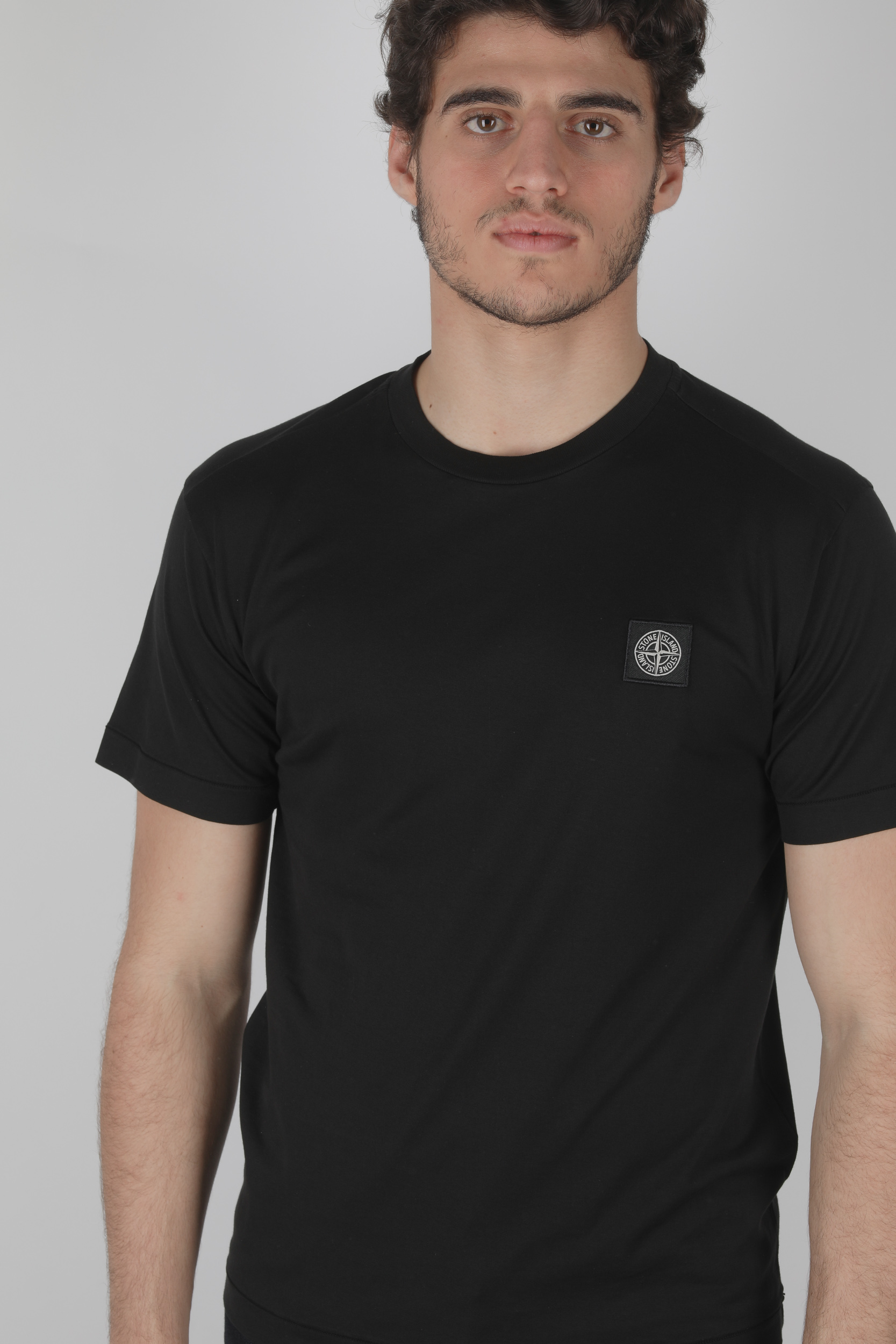 TEE-SHIRT STONE ISLAND NOIR 721524113-V0029