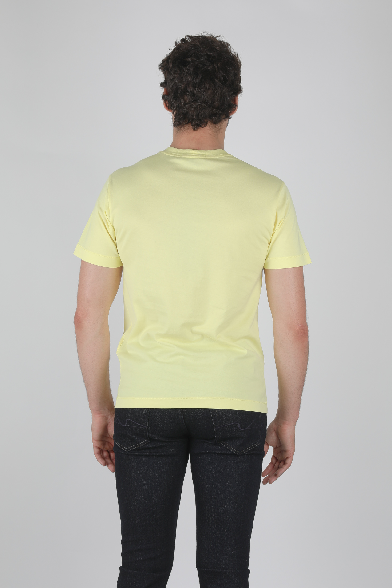  Image du produit TEE SHIRT STONE ISLAND JAUNE 721524113-V0031 - 5