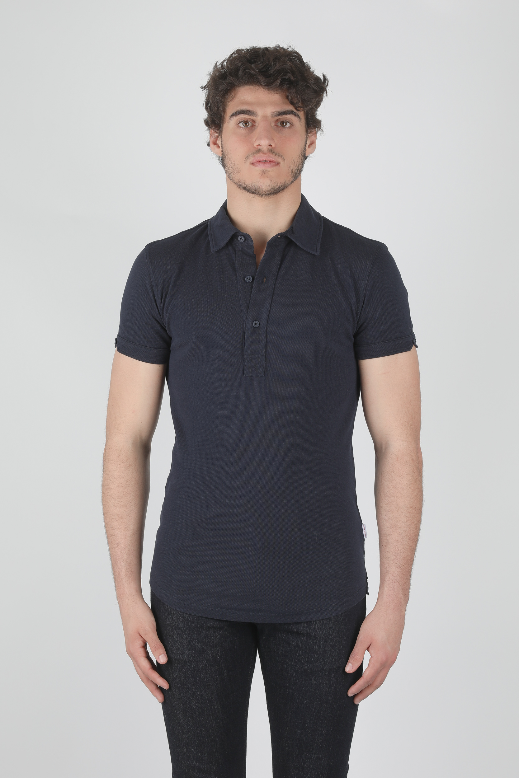 Image du produit POLO ORLEBAR BROWN MARINE SEBASTIAN NAVY - 3