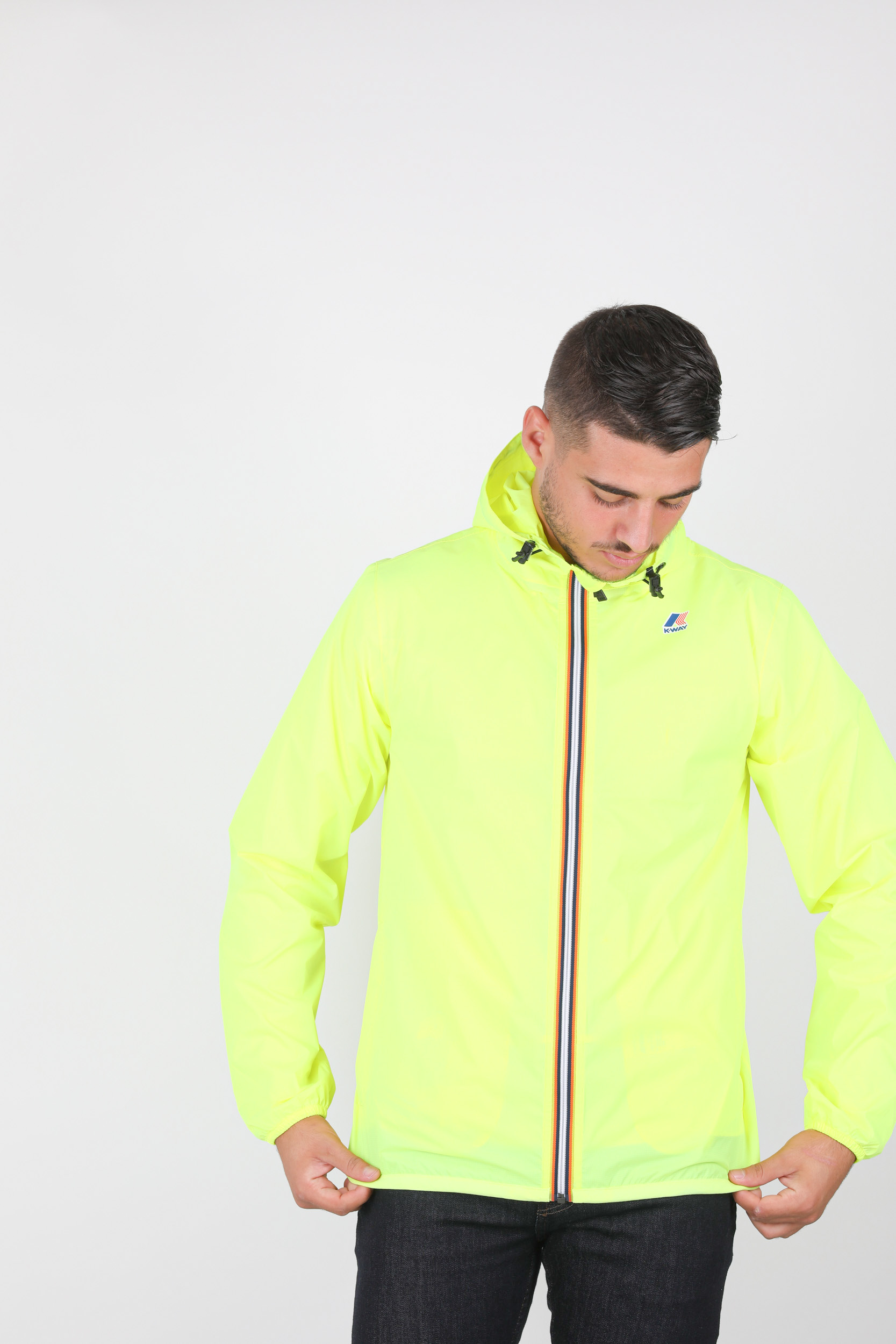  Image du produit COUPE-VENT K-WAY JAUNE FLUO K004BDO-K59 - 2