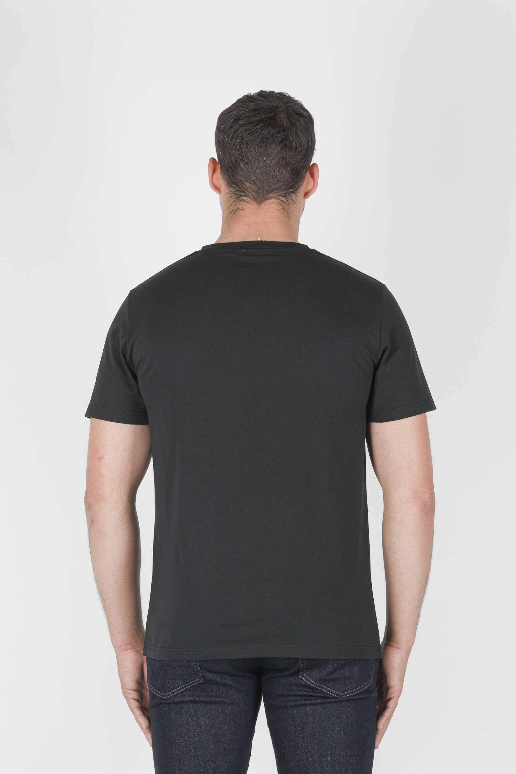  Image du produit T-SHIRT COL V FILIPPA K NOIR 17216-1433 - 5