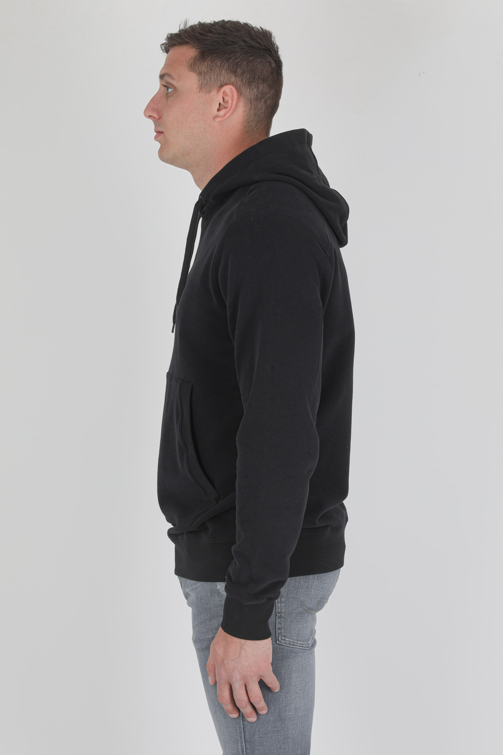  Image du produit SWEAT A CAPUCHE NOIR MASTRUM MAS4465-M000 - 4
