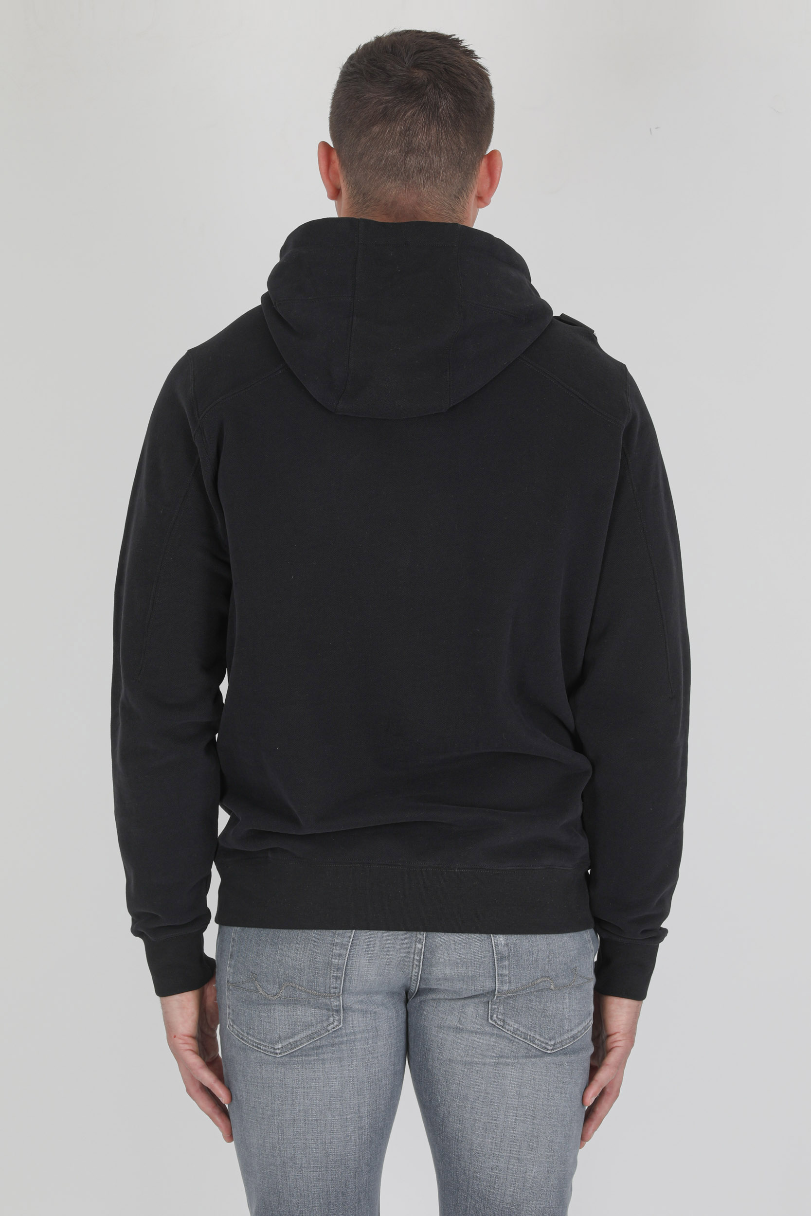  Image du produit SWEAT A CAPUCHE NOIR MASTRUM MAS4465-M000 - 5