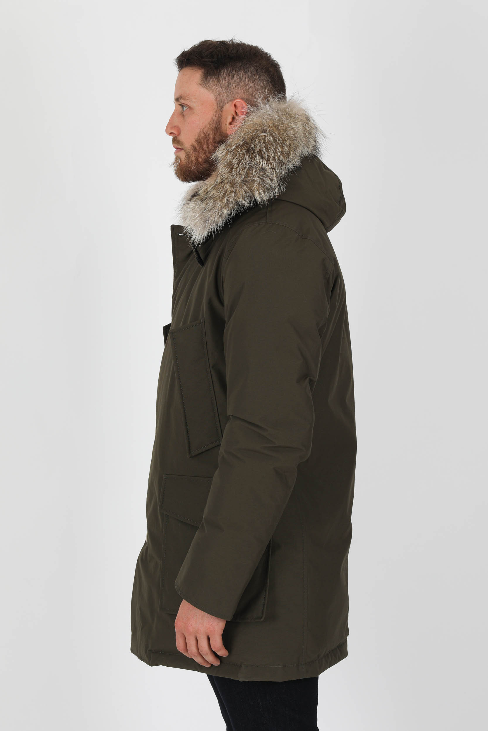  Image du produit ARTIC PARKA KAKI AVEC FOURRURE U0482MR-DAG - 4