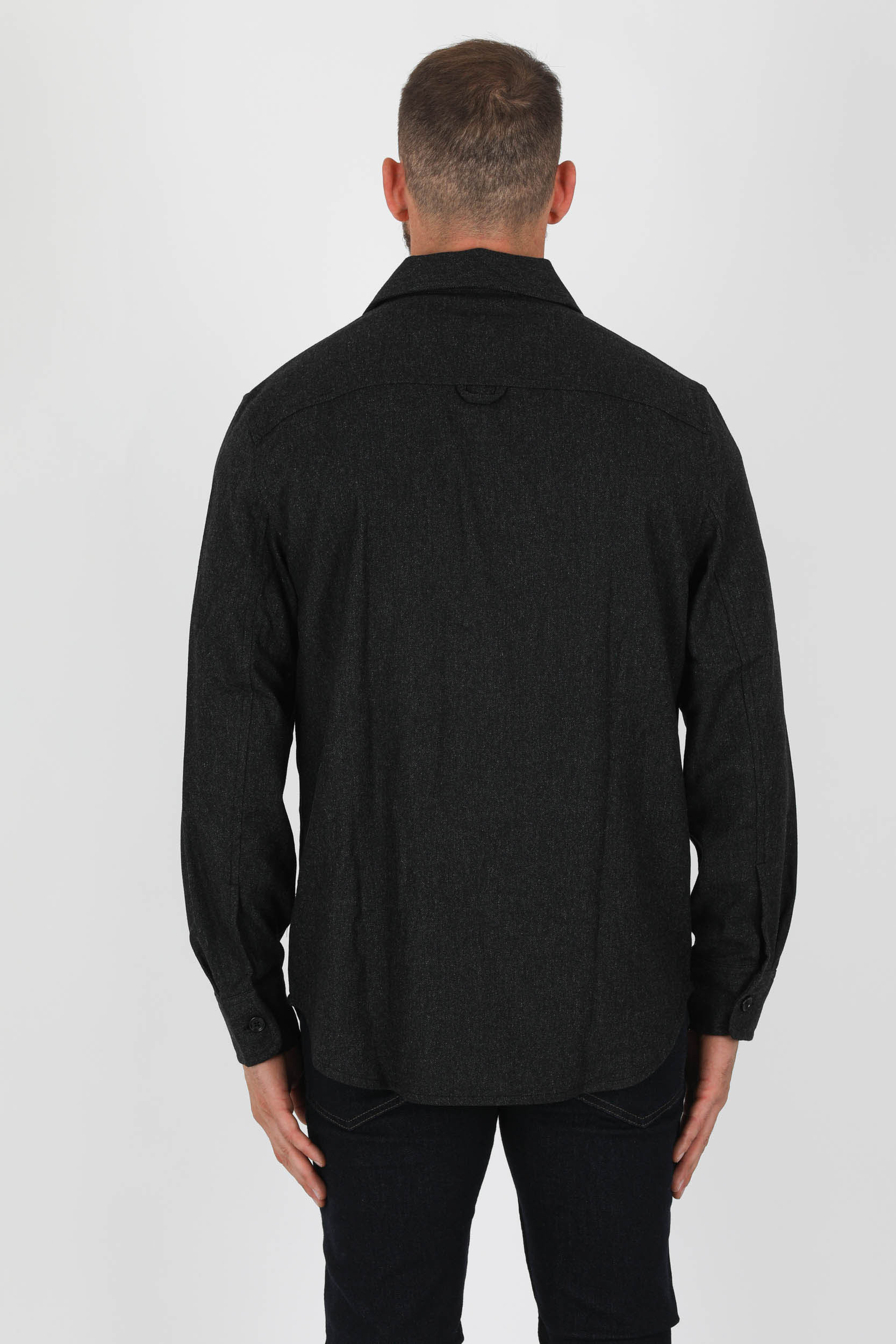  Image du produit CHEMISE EN LAINE FILIPPA K ANTHRACITE 27909-1444 - 5