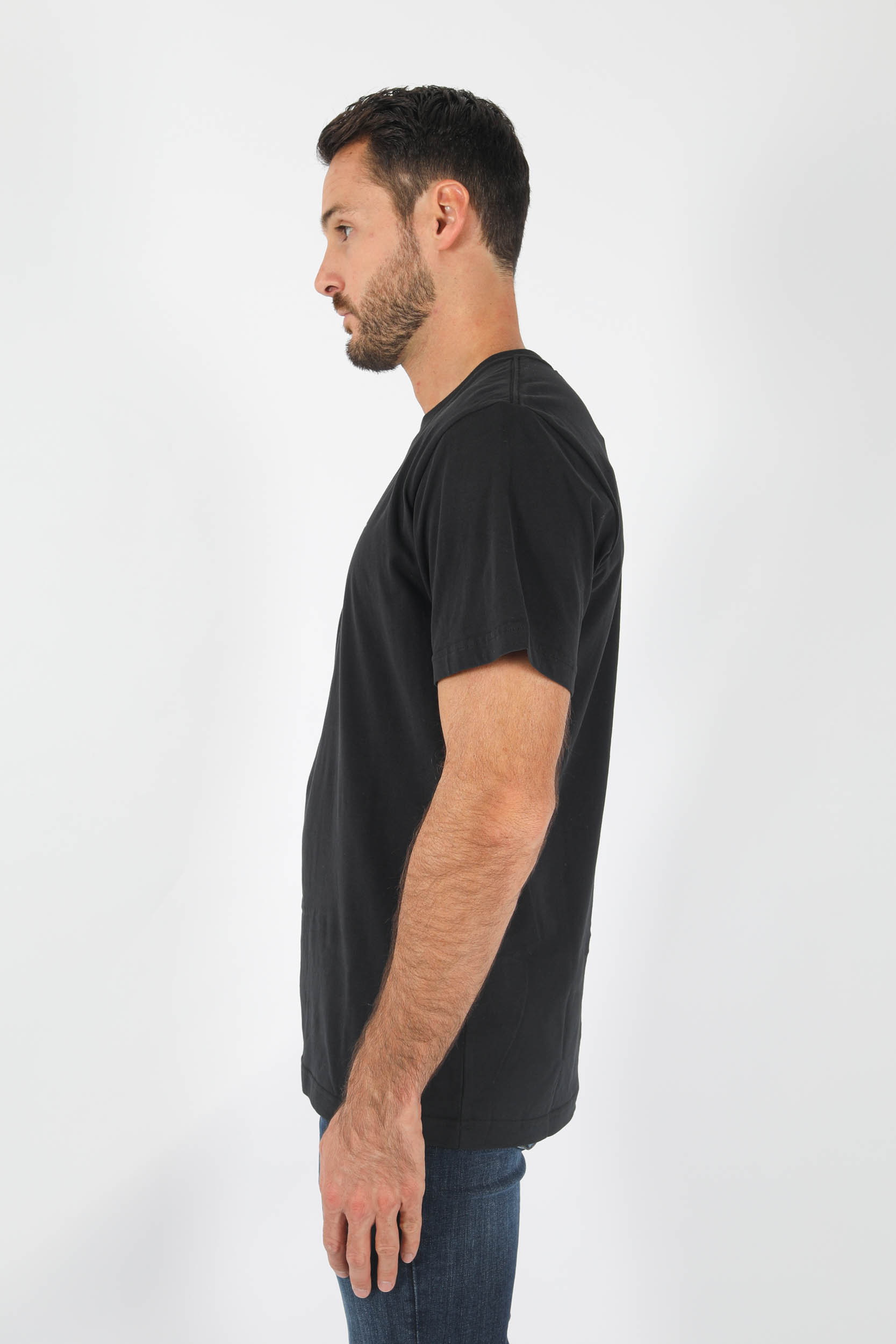 T-SHIRT NOIR NNO7 ETIENNE3471-BLACK