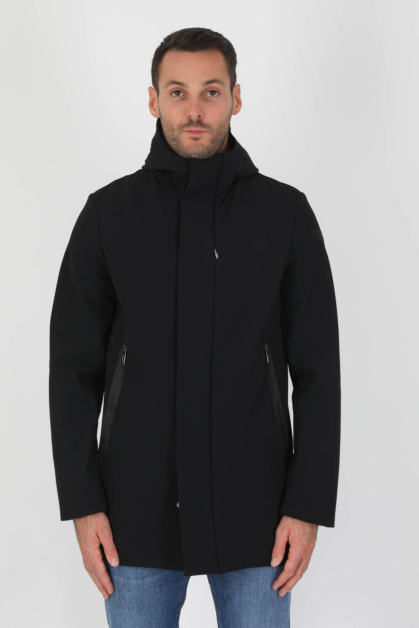 Image du produit MANTEAU RRD DOUBLE POLAIRE NOIR WES10-10 - 3