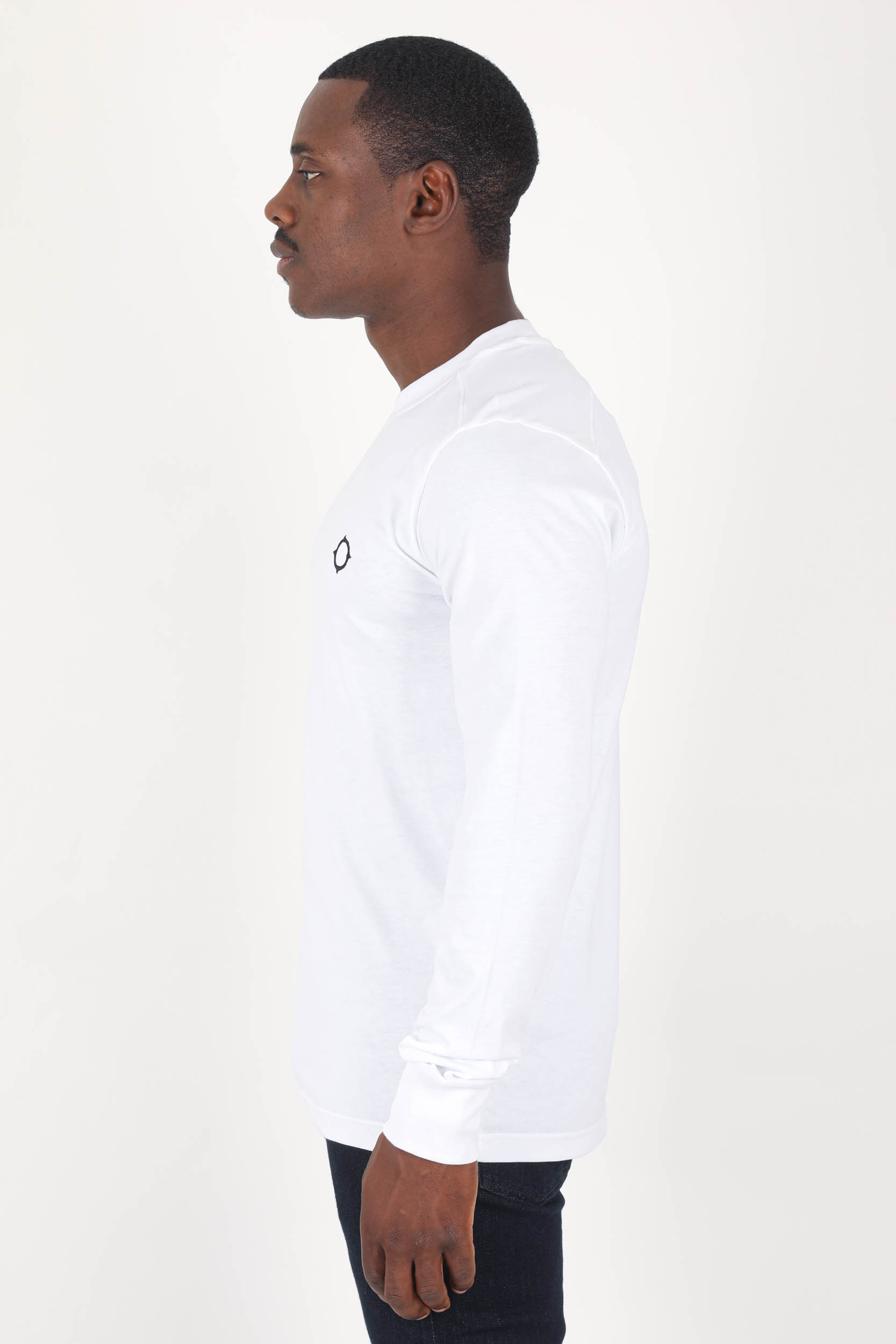  Image du produit T-SHIRT MANCHES LONGUES MASTRUM BLANC MAS8372-M100 - 4