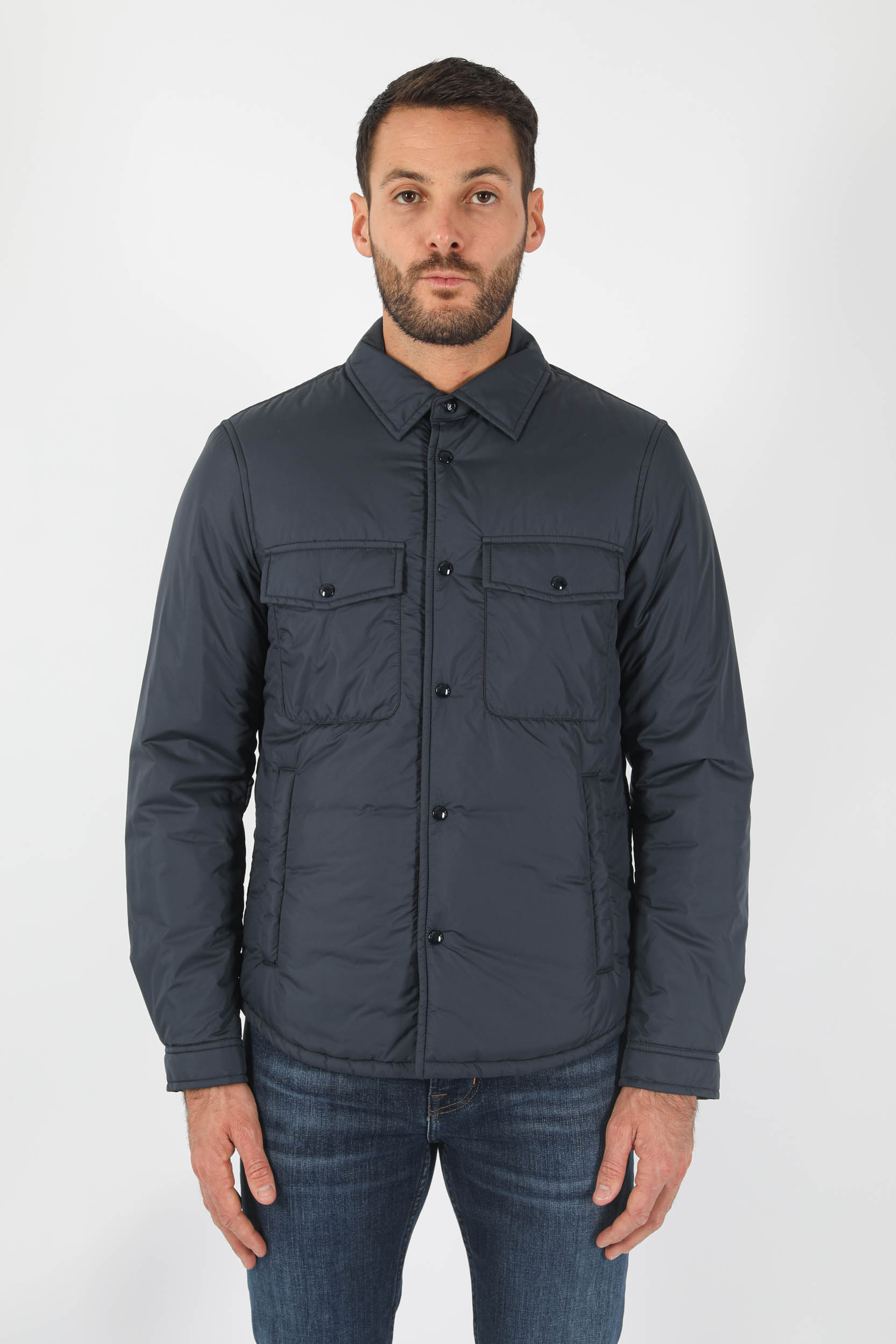  Image du produit BLOUSON SURECHEMISE WOOLRICH MARINE WOOS0064-3989 - 3