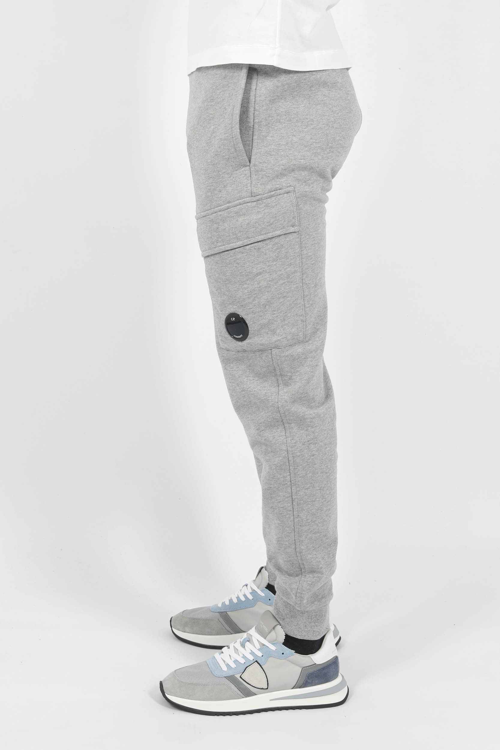  Image du produit BAS DE JOGGING C.P COMPANY GRIS P017A-M93 - 4