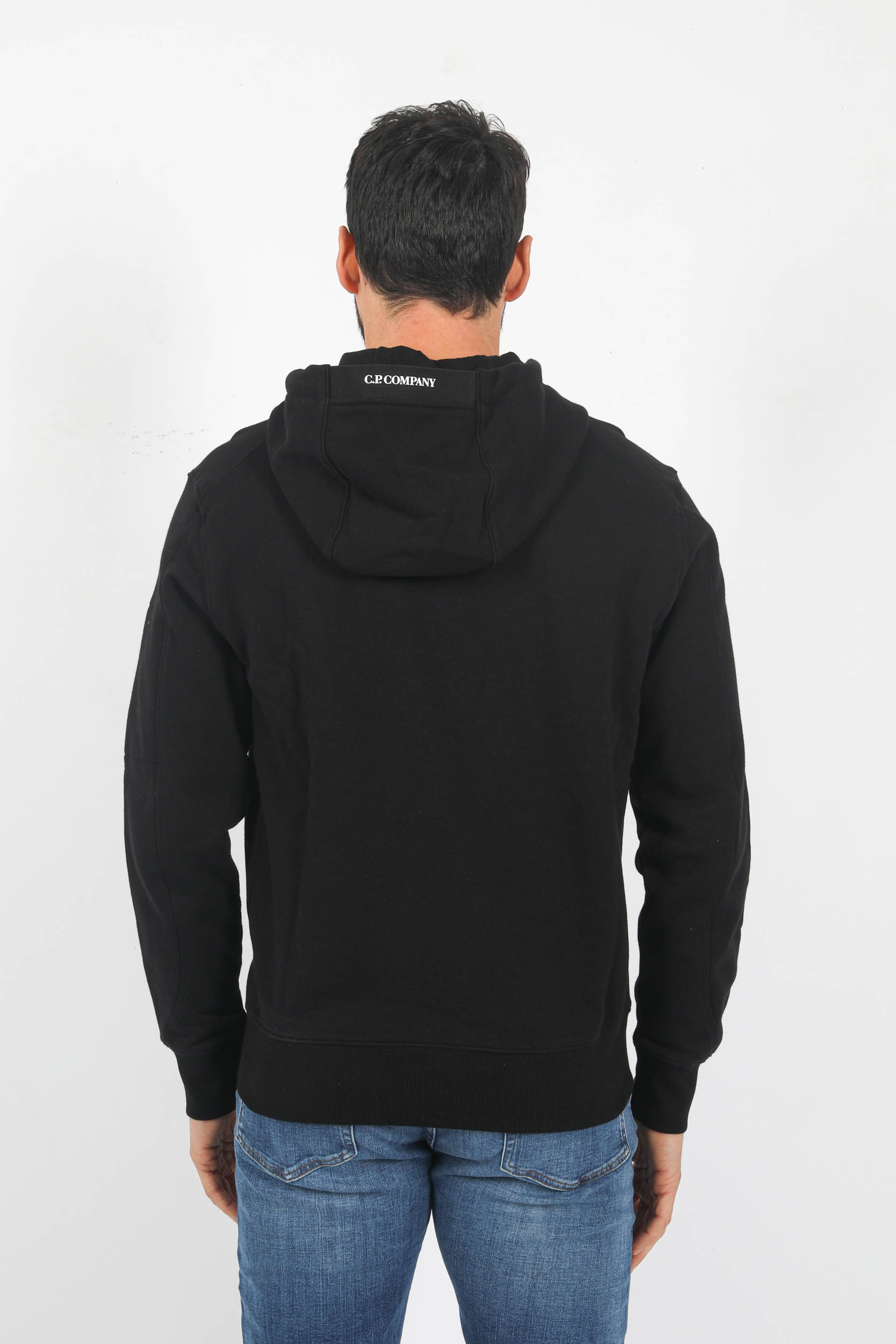  Image du produit SWEAT A CAPUCHE C.P COMPANY NOIR S023A-999 - 5