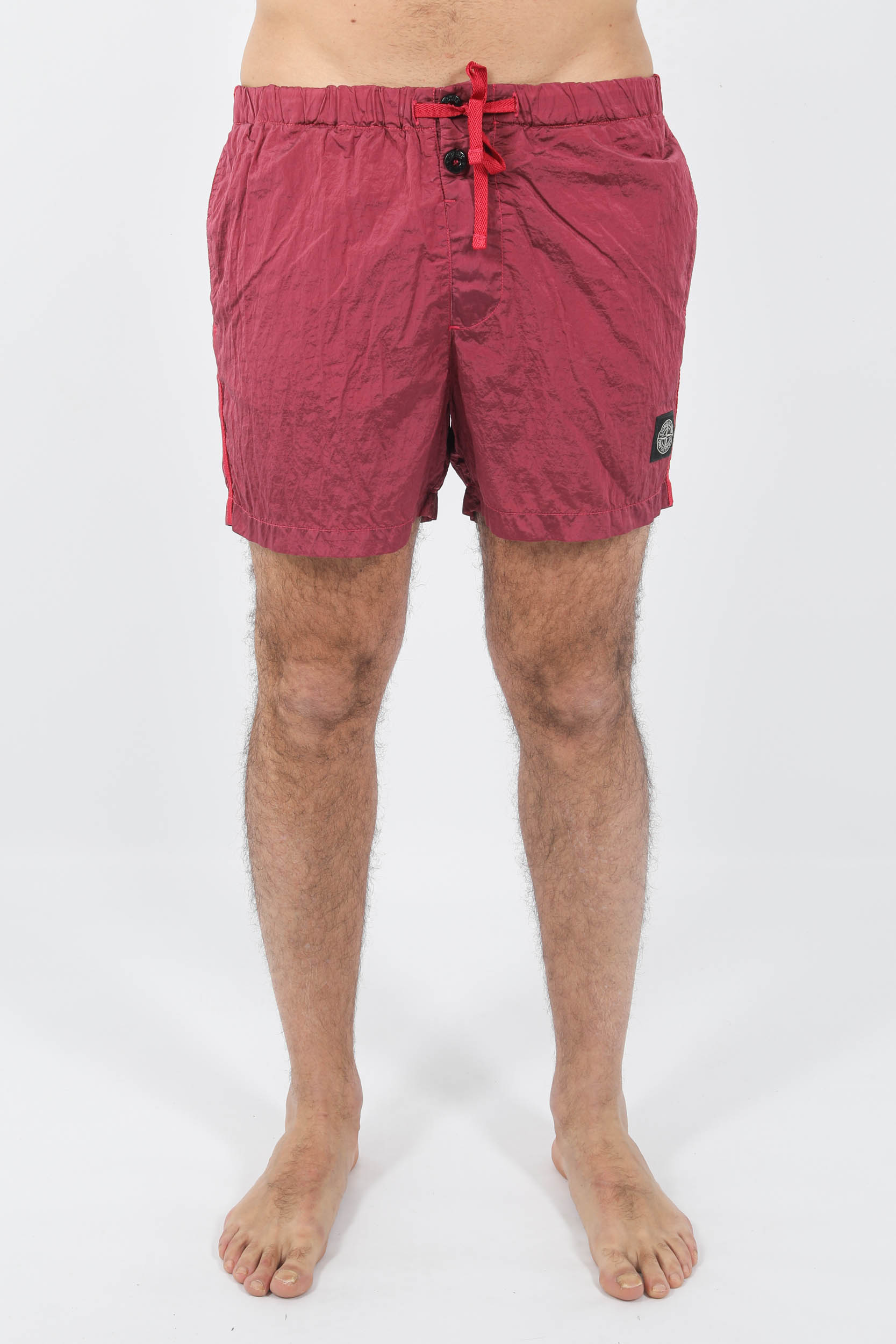 MAILLOT DE BAIN STONE ISLAND NYLON FUSHIA 7815B0643-V0087