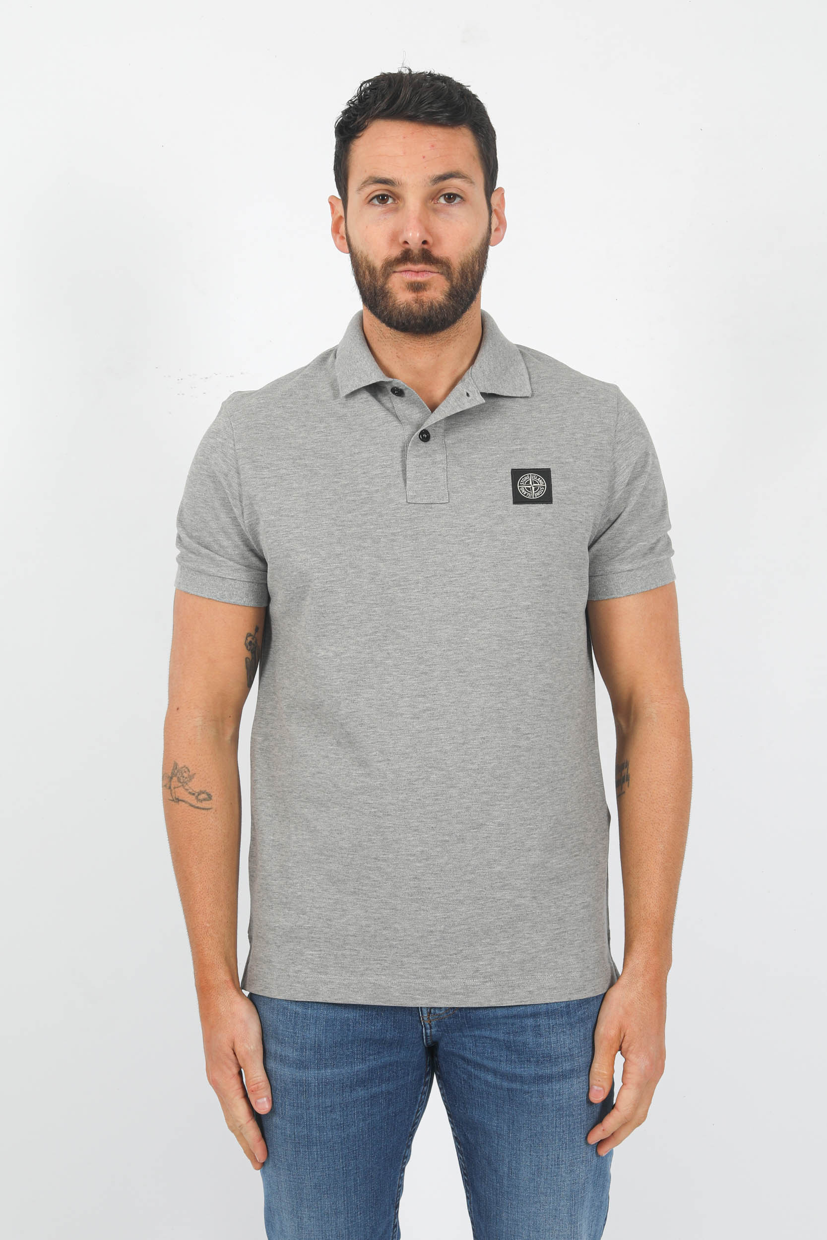  Image du produit POLO STONE ISLAND GRIS 78152SC17-A0M64 - 3