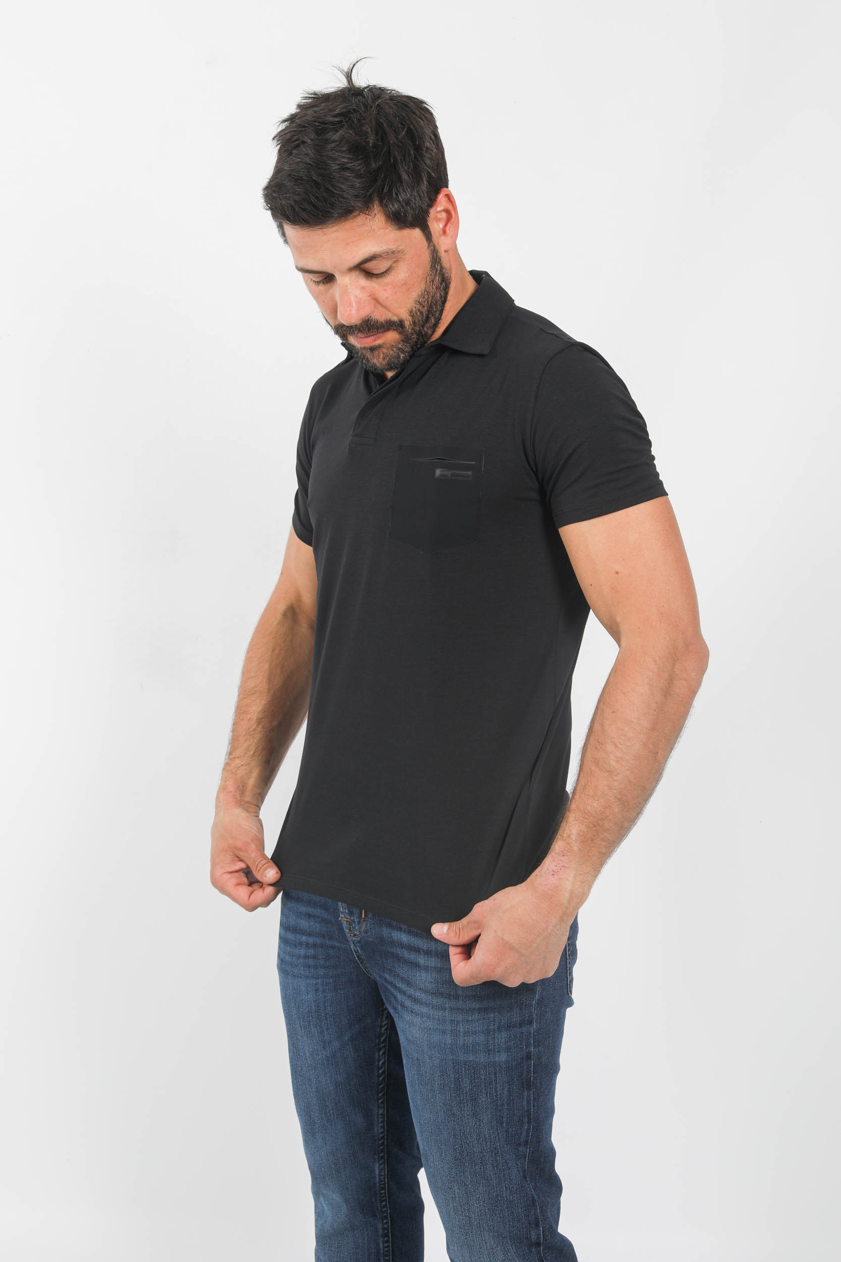  Image du produit POLO RRD NOIR SES137-10 - 2