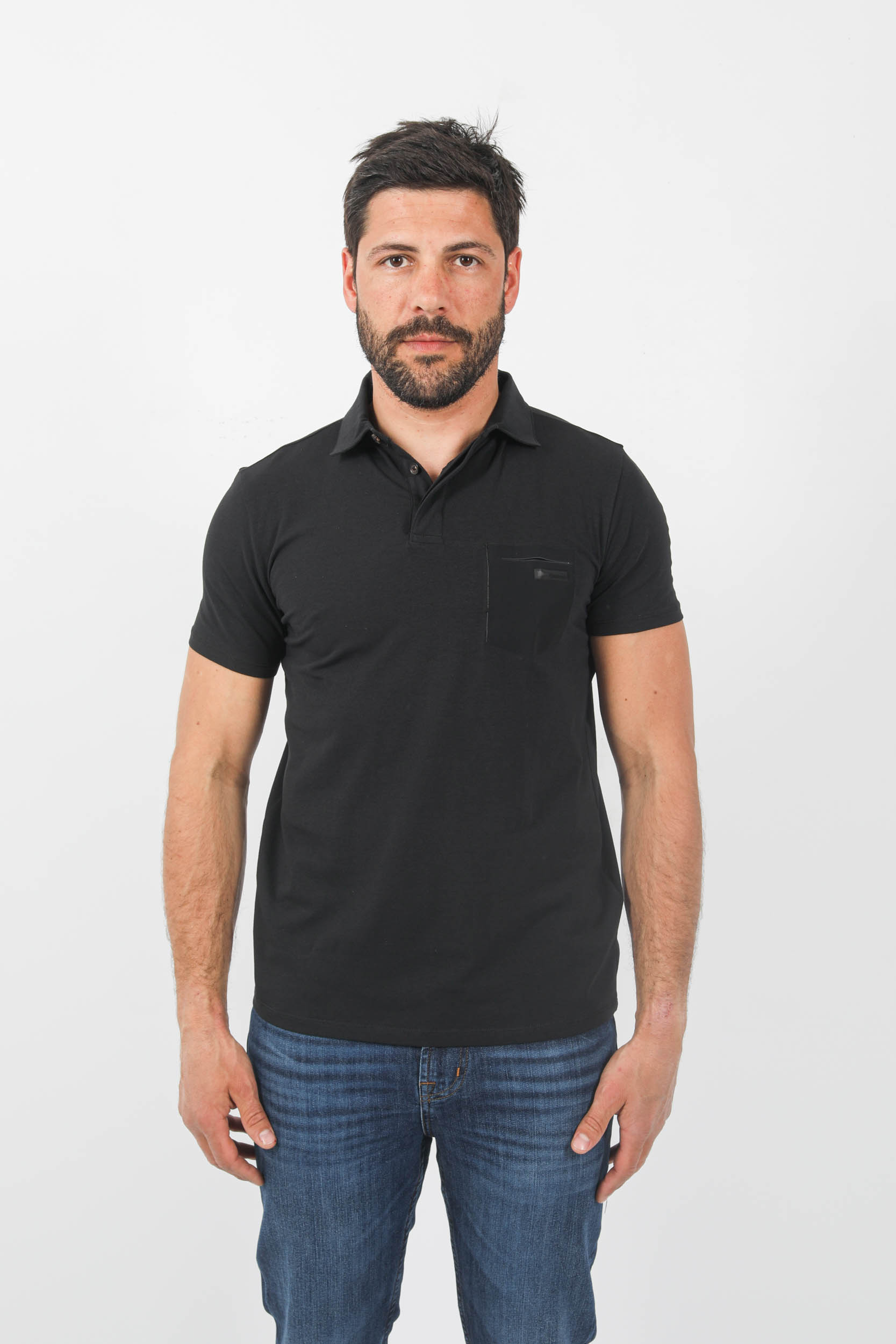  Image du produit POLO RRD NOIR SES137-10 - 3