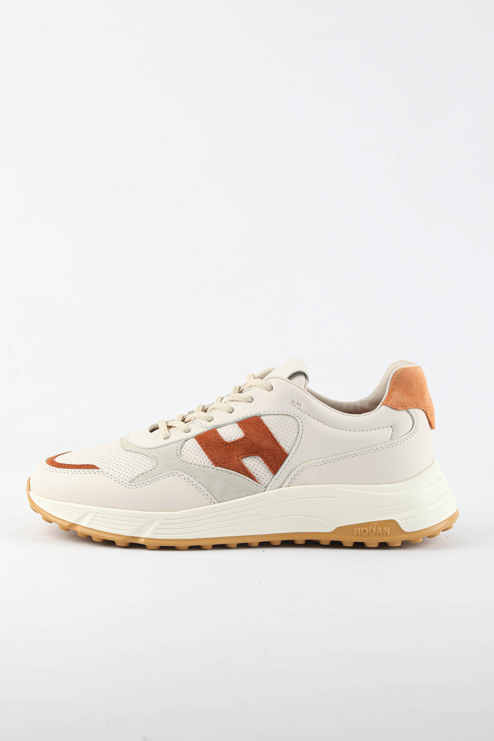  Image du produit BASKETS HOGAN HYPERLIGHT BLANCHES/MARRON HXM5630-641T - 2