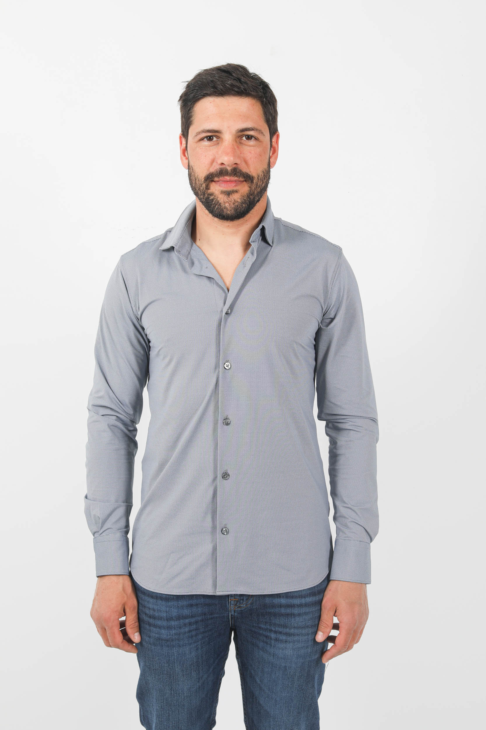  Image du produit CHEMISE RRD GRIS CLAIR 23184-V58 - 3