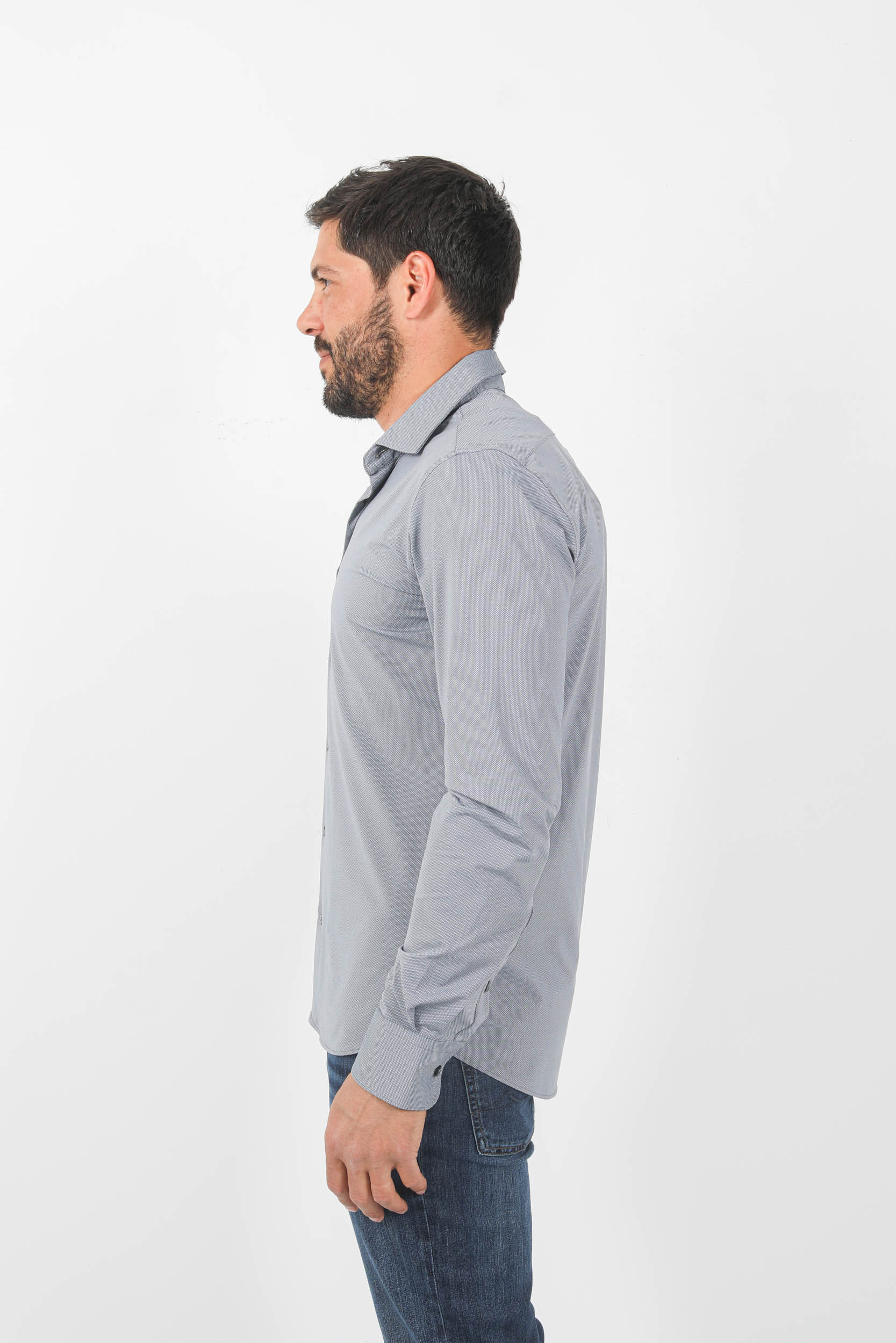  Image du produit CHEMISE RRD GRIS CLAIR 23184-V58 - 4