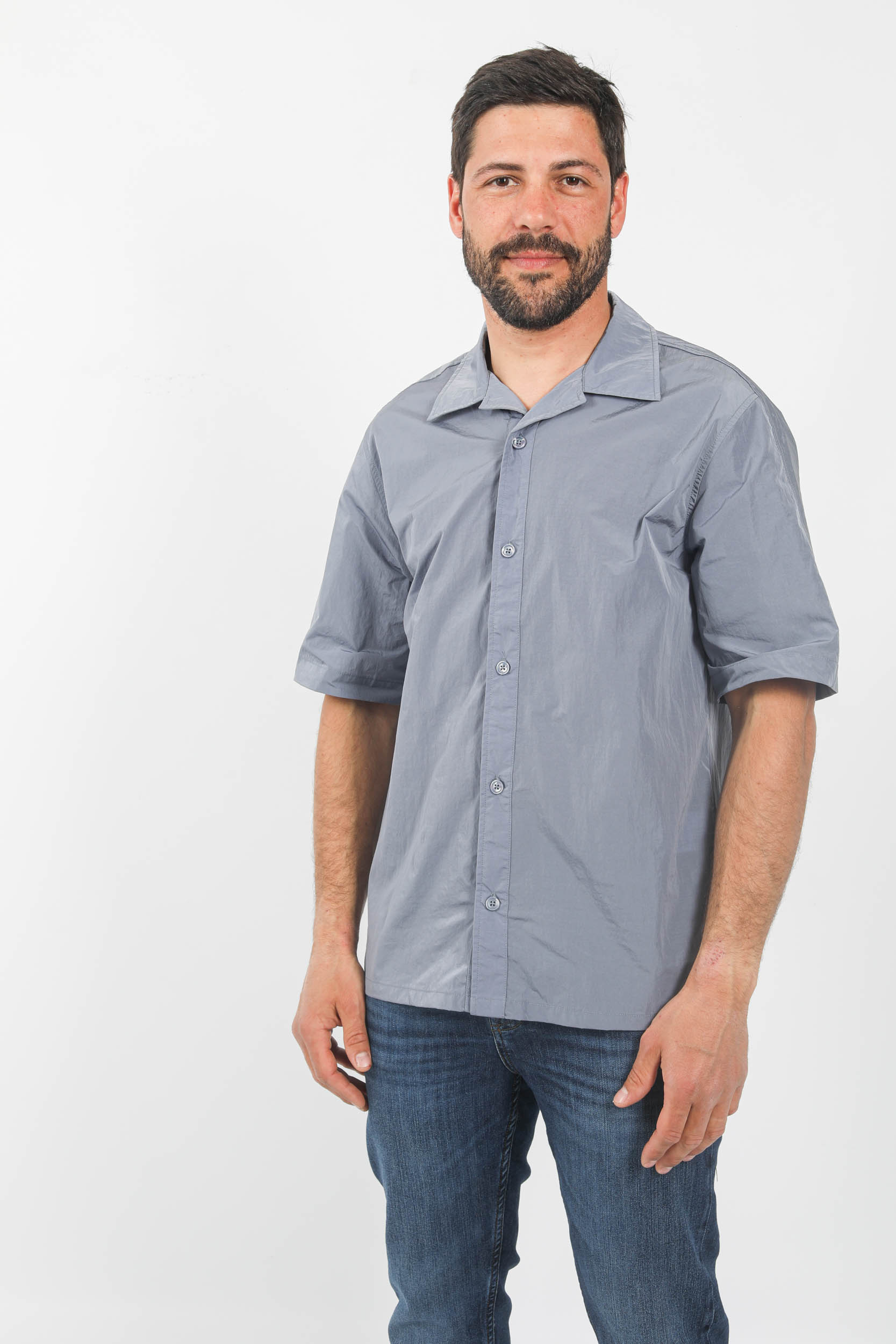  Image du produit CHEMISE MANCHES COURTES NNO7 NYLON METAL BLEU OLE1442-286 - 2