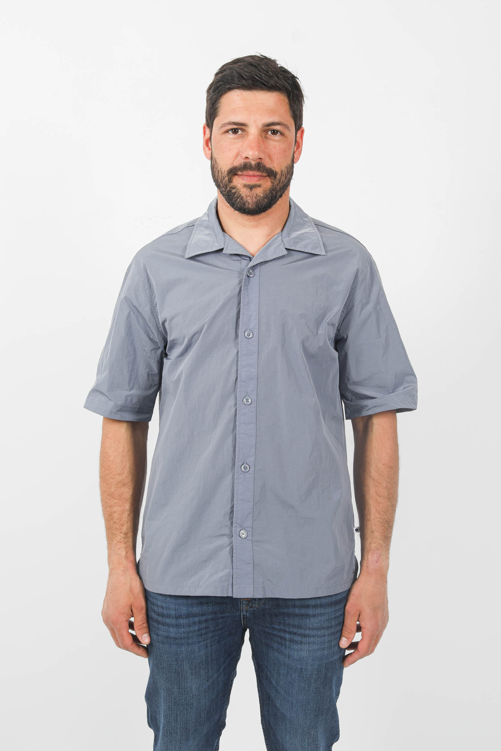  Image du produit CHEMISE MANCHES COURTES NNO7 NYLON METAL BLEU OLE1442-286 - 3