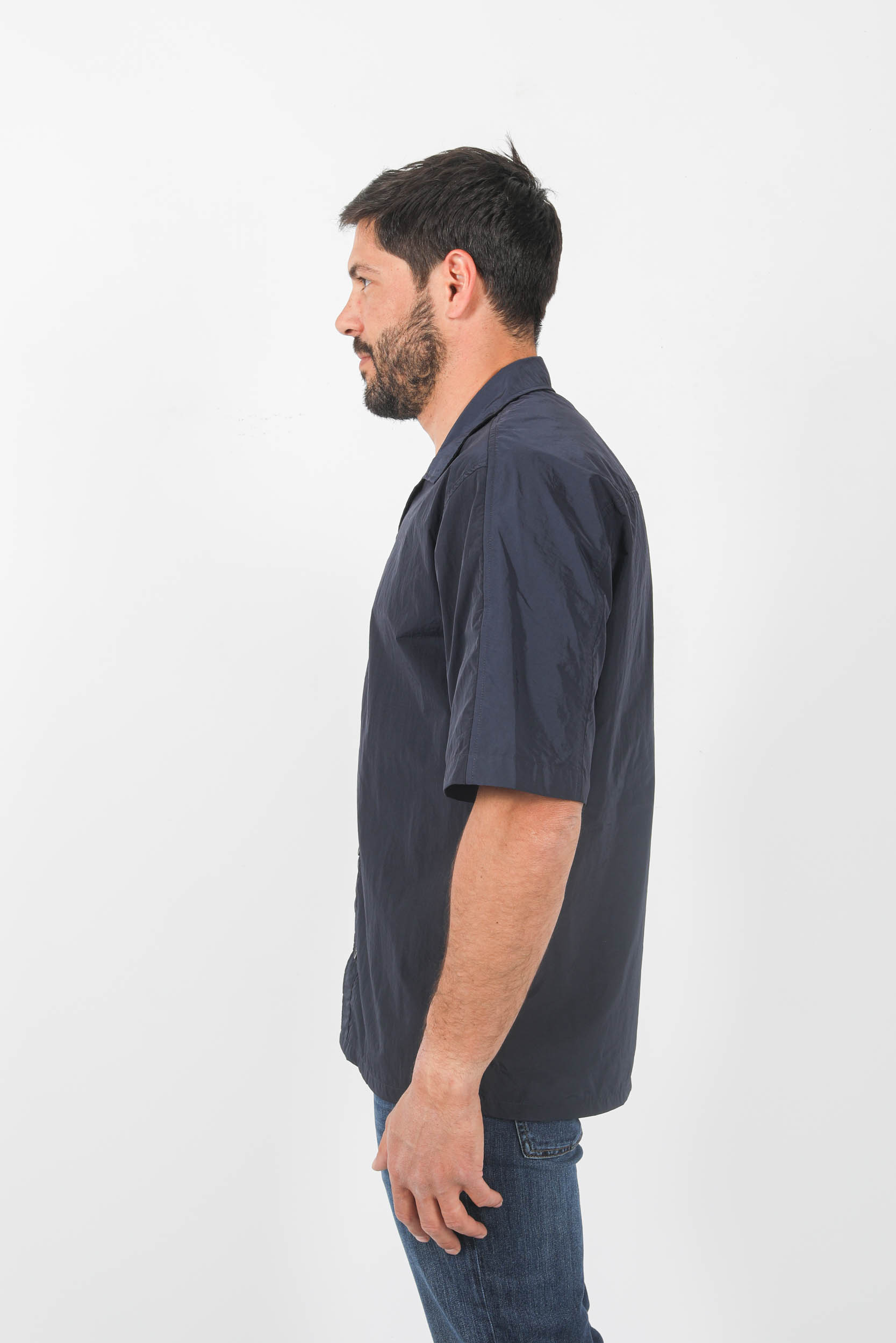  Image du produit CHEMISE MANCHES COURTES NNO7 NYLON METAL MARINE OLE1442-200 - 4