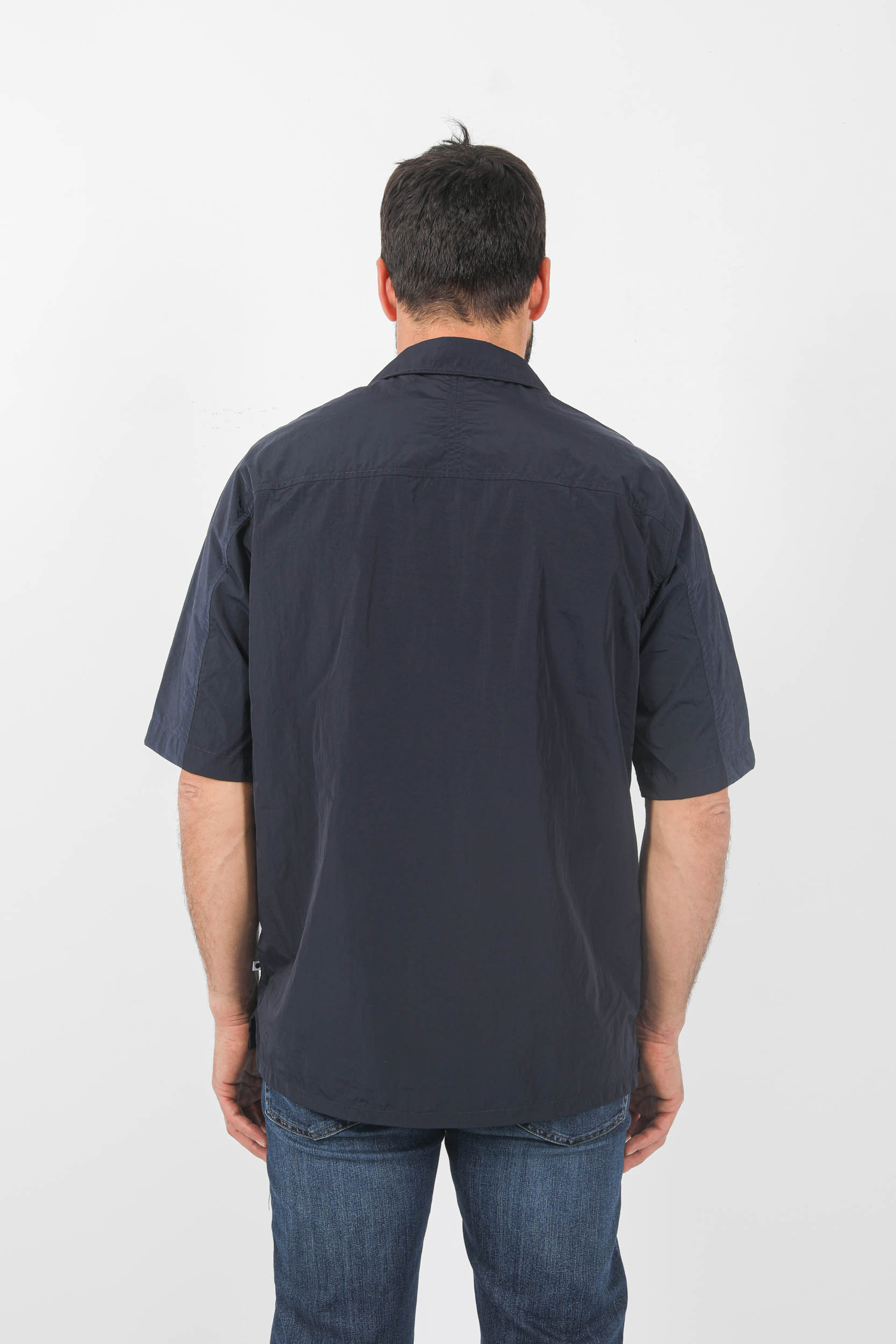  Image du produit CHEMISE MANCHES COURTES NNO7 NYLON METAL MARINE OLE1442-200 - 5