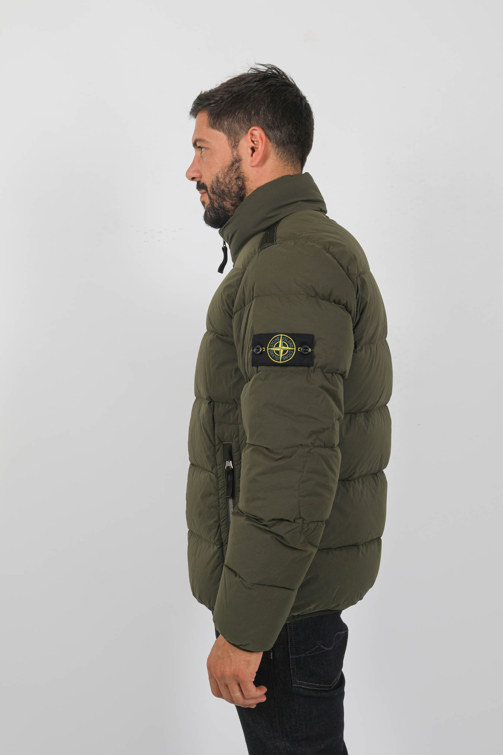  Image du produit DOUDOUNE SANS CAPUCHE STONE ISLAND KAKI 791544028-V0058 - 4