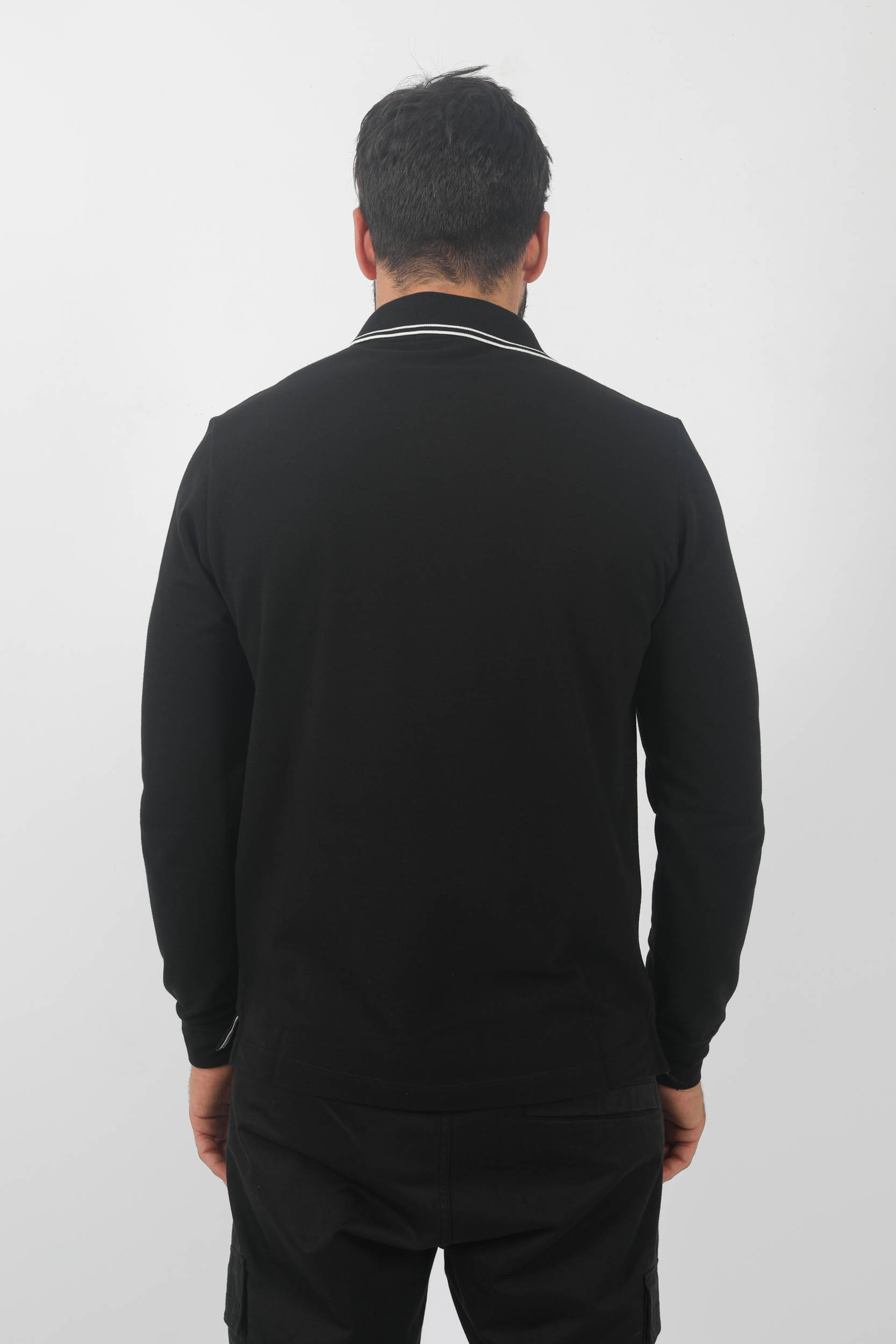  Image du produit POLO MANCHES LONGUES STONE ISLAND NOIR 79152SL18-A0029 - 5