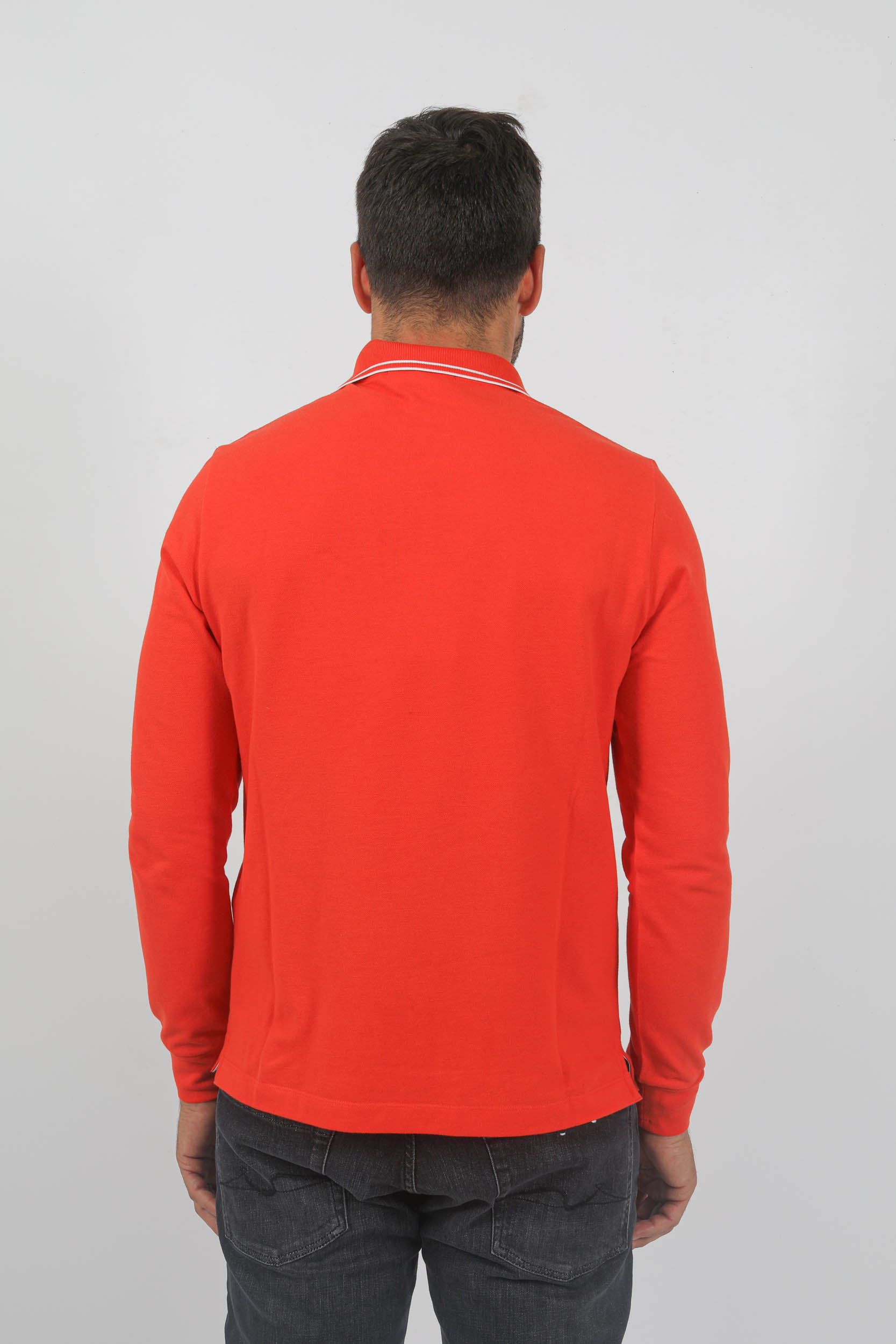  Image du produit POLO MANCHES LONGUES STONE ISLAND ROUGE 79152SL18-V0037 - 5