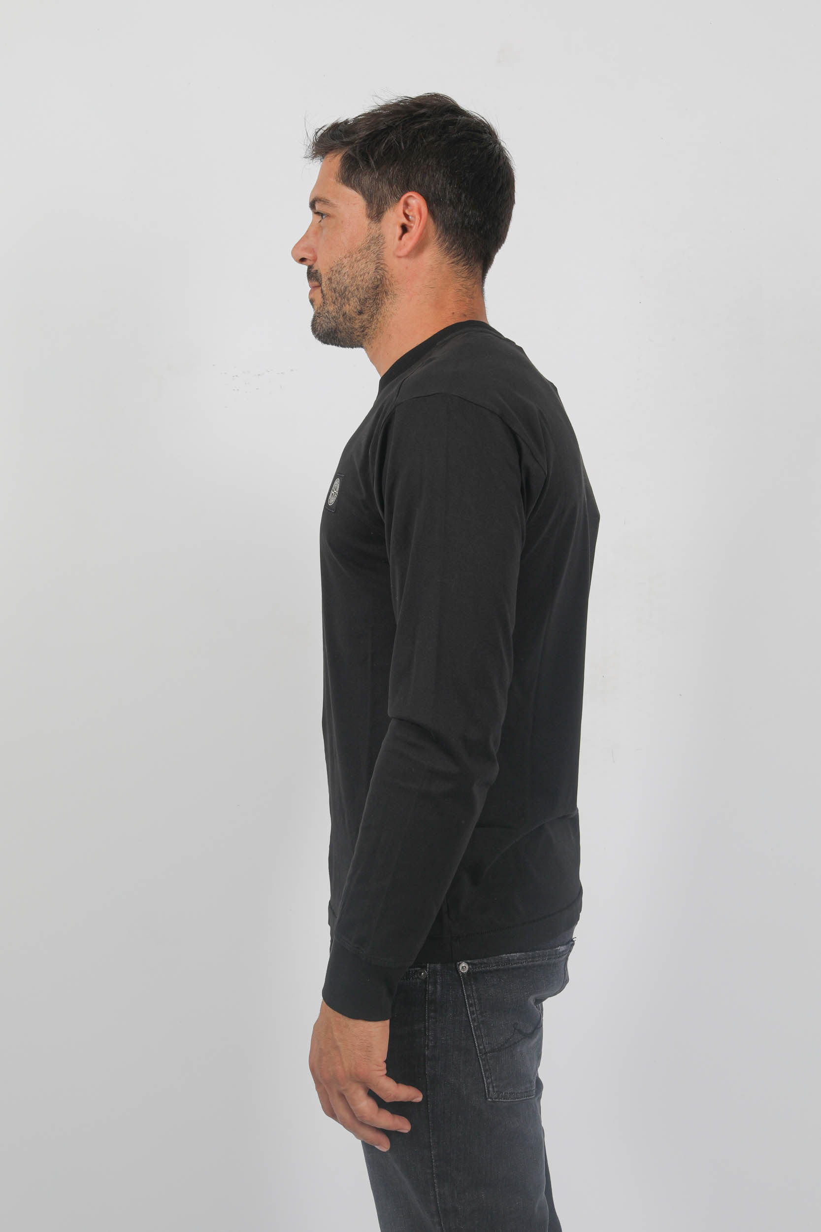  Image du produit T-SHIRT MANCHES LONGUES STONE ISLAND NOIR 791522713-A0029 - 4