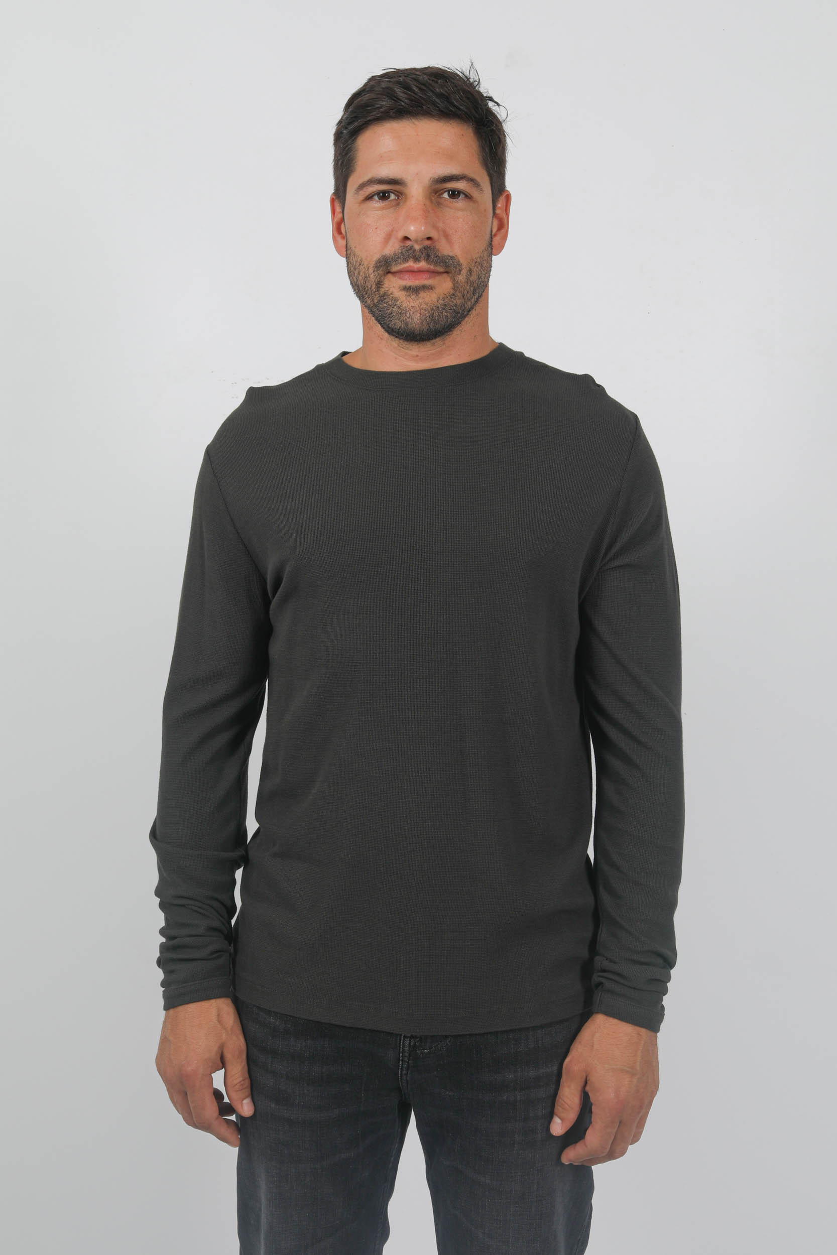  Image du produit PULL EN COTON NN07 KAKI CLIVE-DK ARMY - 3
