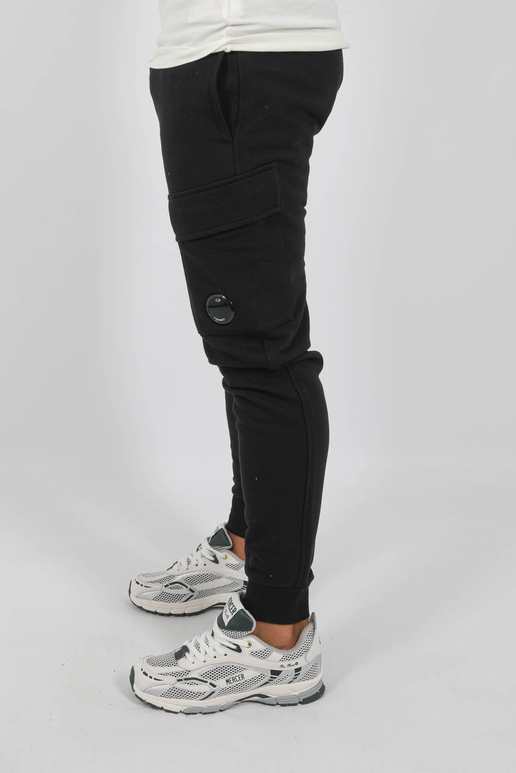  Image du produit BAS DE JOGGING C.P COMPANY NOIR P017A-999 - 4