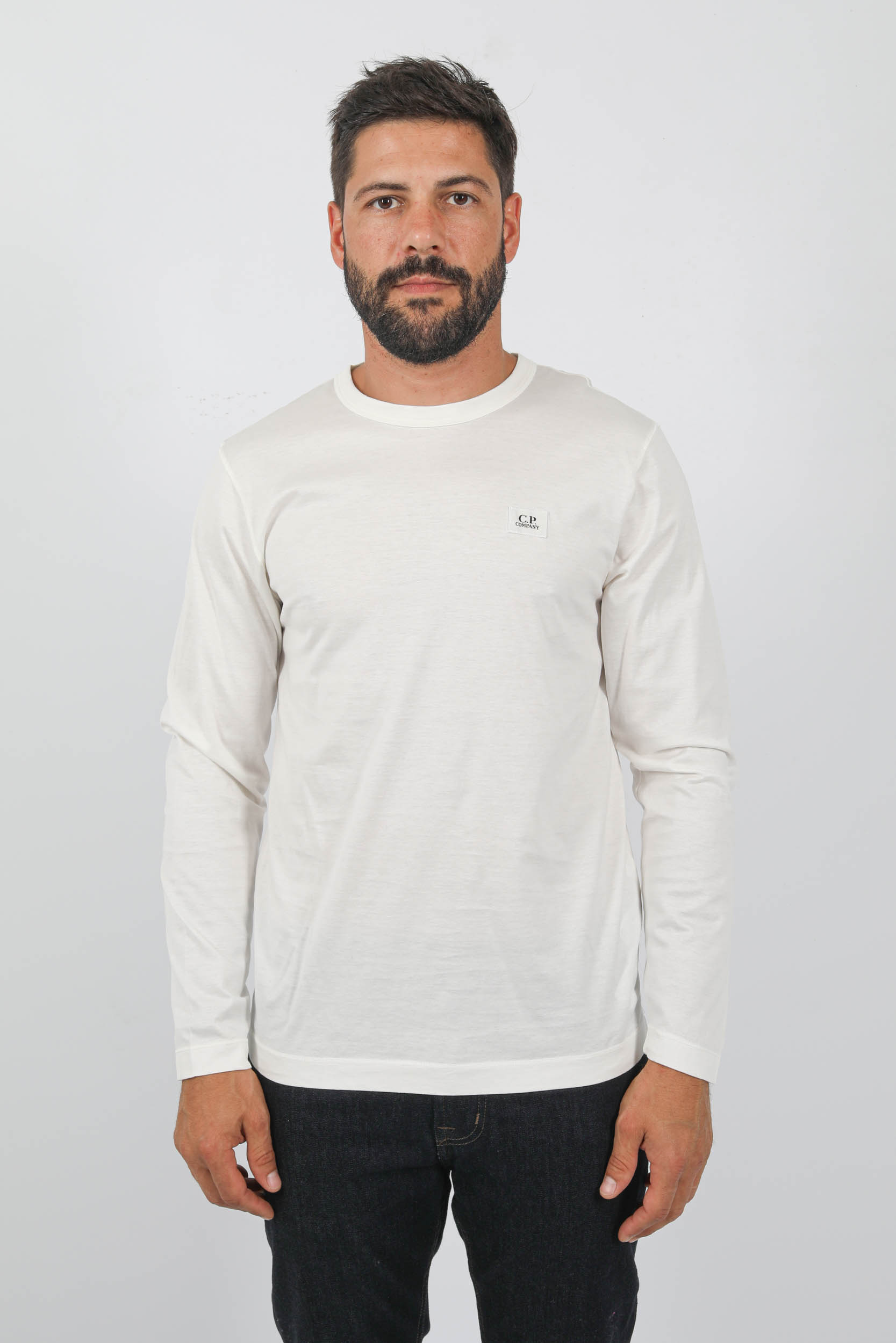  Image du produit T-SHIRT A MANCHES LONGUES C.P COMPANY BLANC S143A-103 - 3