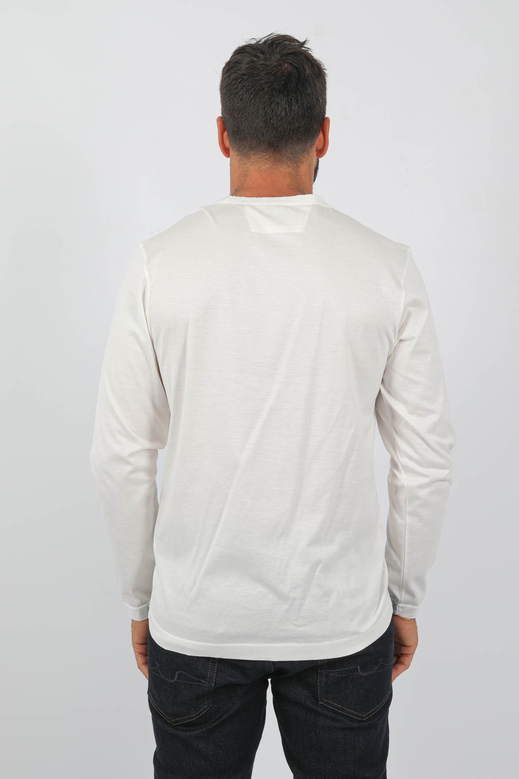  Image du produit T-SHIRT A MANCHES LONGUES C.P COMPANY BLANC S143A-103 - 5