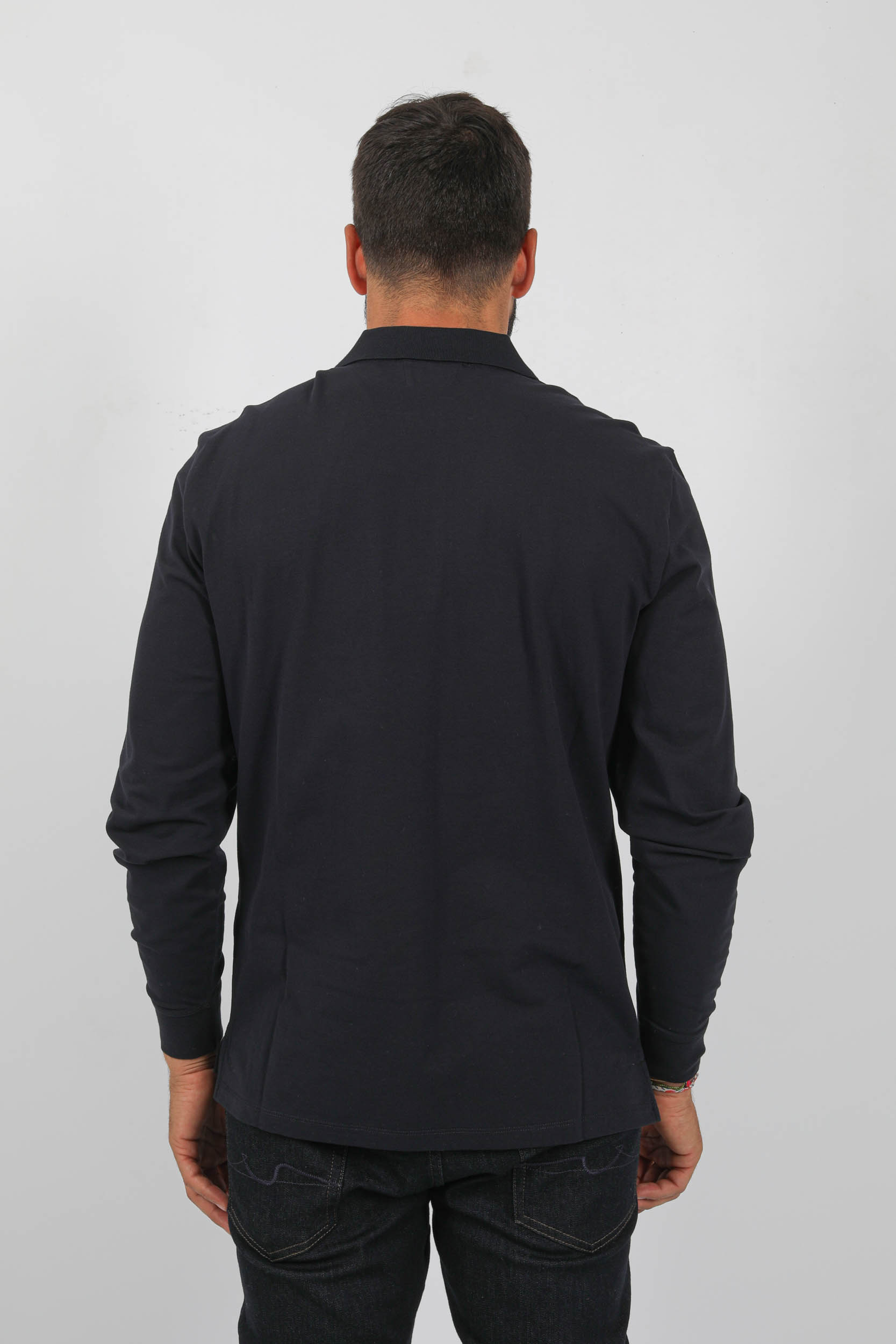  Image du produit POLO MANCHES LONGUES C.P COMPANY MARINE L100A-888 - 5