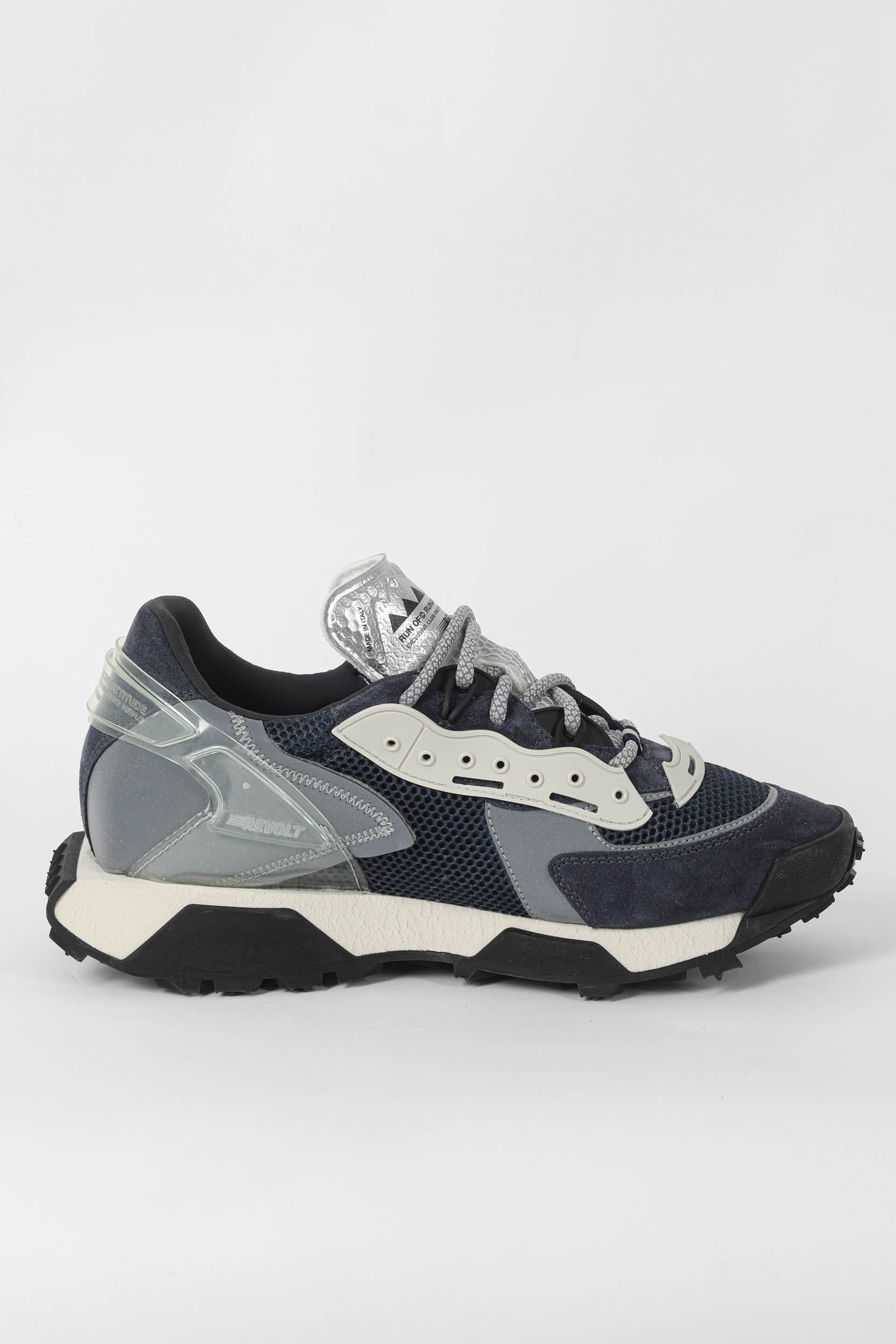  Image du produit BASKETS RUN OF ARGENT/MARINE REV NARROWS-M - 4