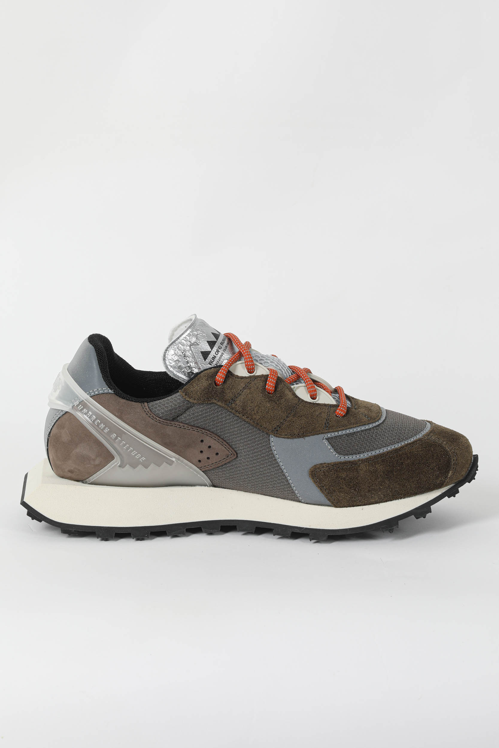  Image du produit BASKETS RUN OF MARRON/ARGENT NEWYORK-M - 4