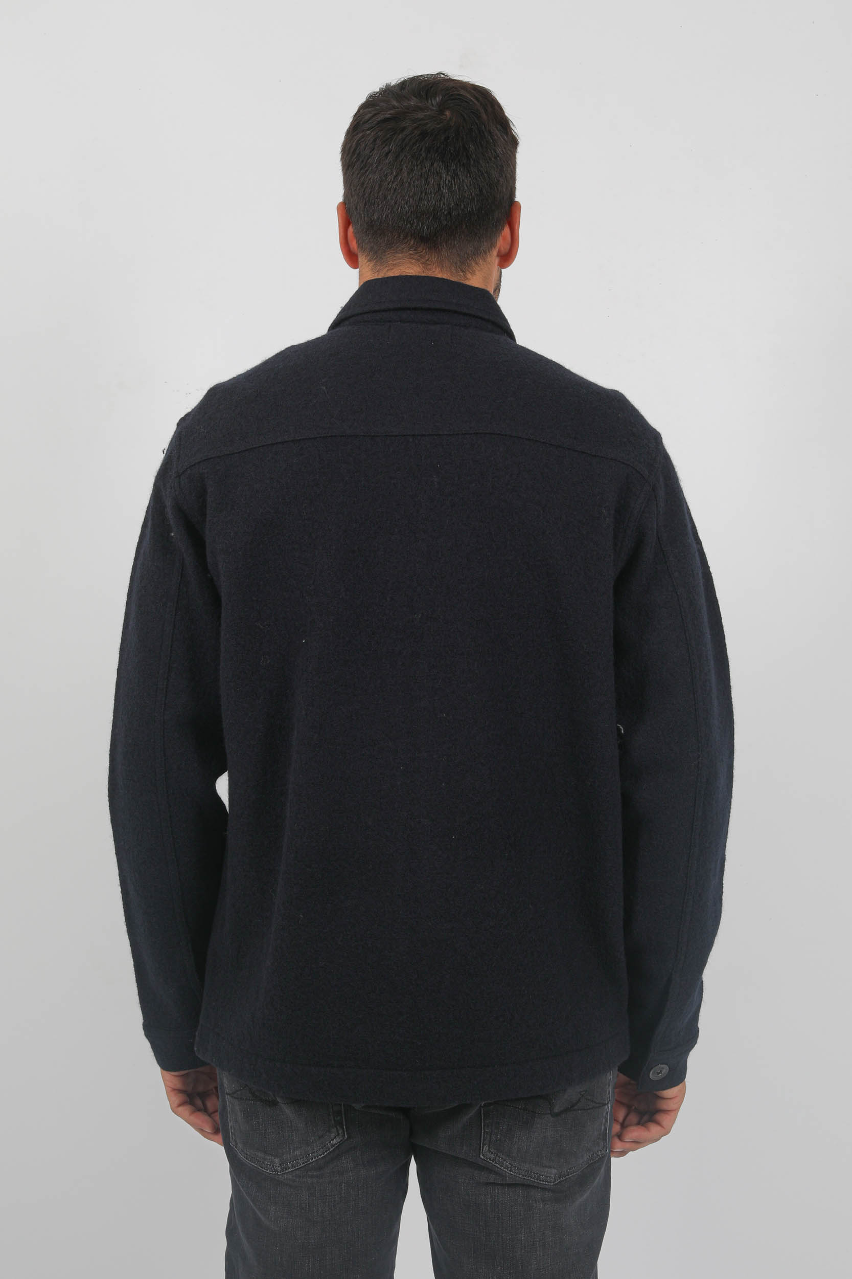  Image du produit GILET EN LAINE ZIPPE NN07 MARINE ISAK-NAVY - 5