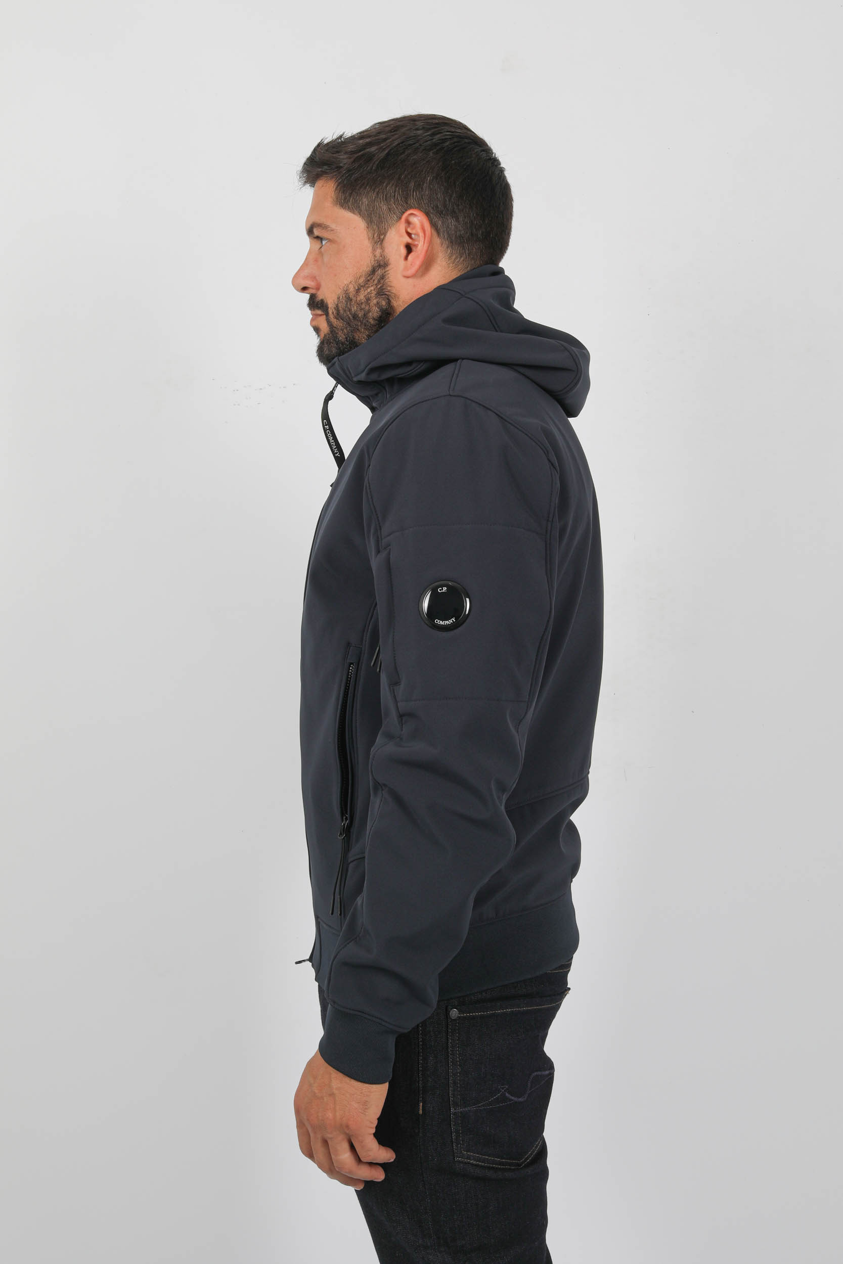  Image du produit SOFT-SHELL C.P COMPANY MARINE HUBLOT W003A-888 - 4