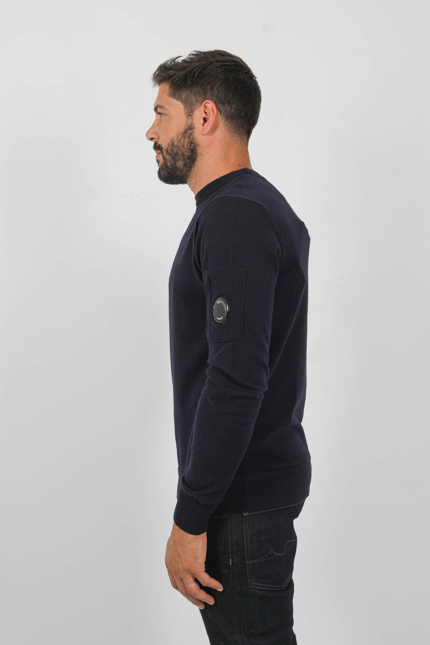  Image du produit PULL EN LAINE C.P COMPANY MARINE N072A-888 - 4