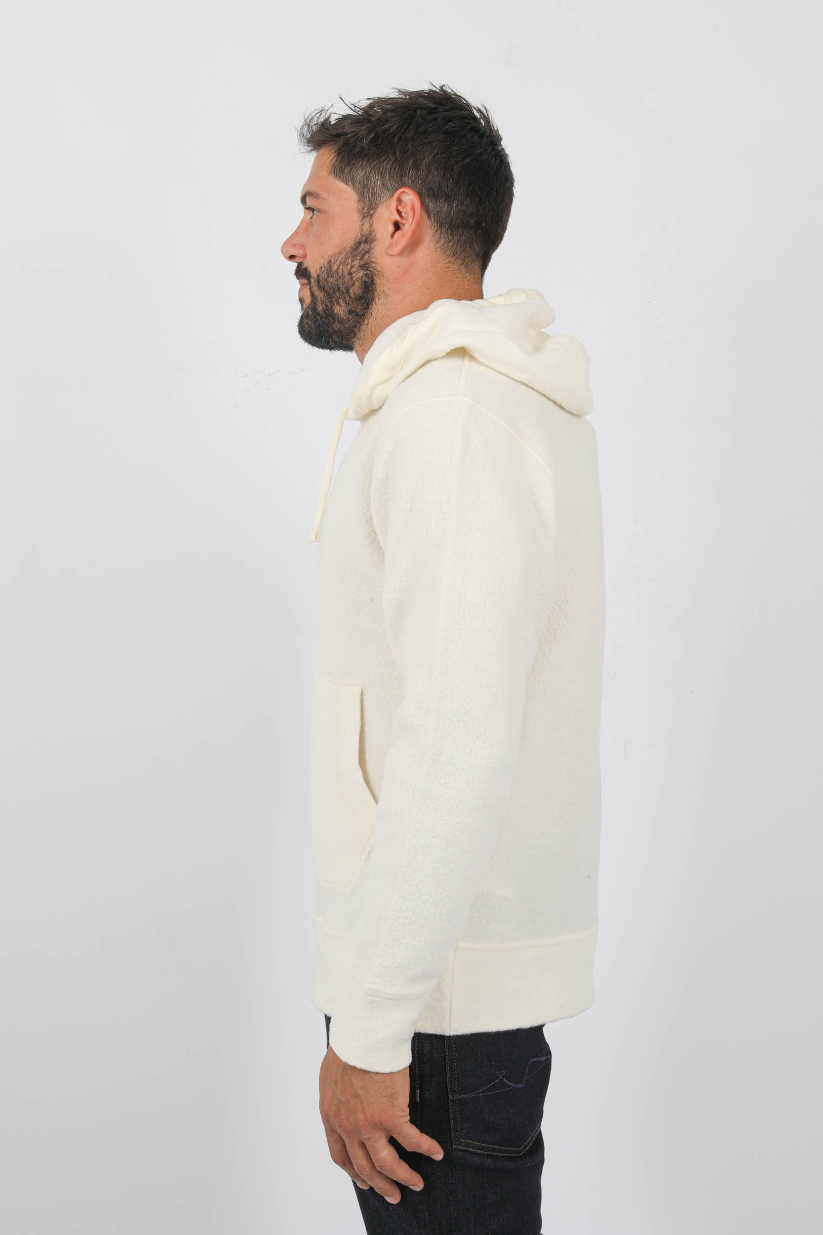  Image du produit SWEAT EN POLAIRE C.P COMPANY BLANC S321A-103 - 4