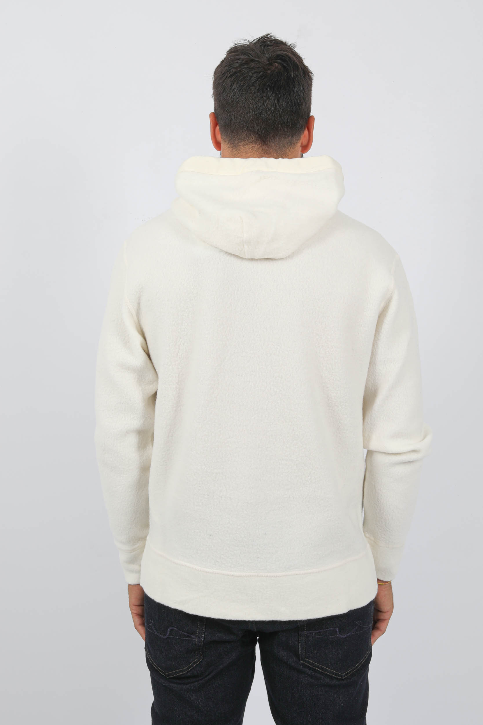  Image du produit SWEAT EN POLAIRE C.P COMPANY BLANC S321A-103 - 5