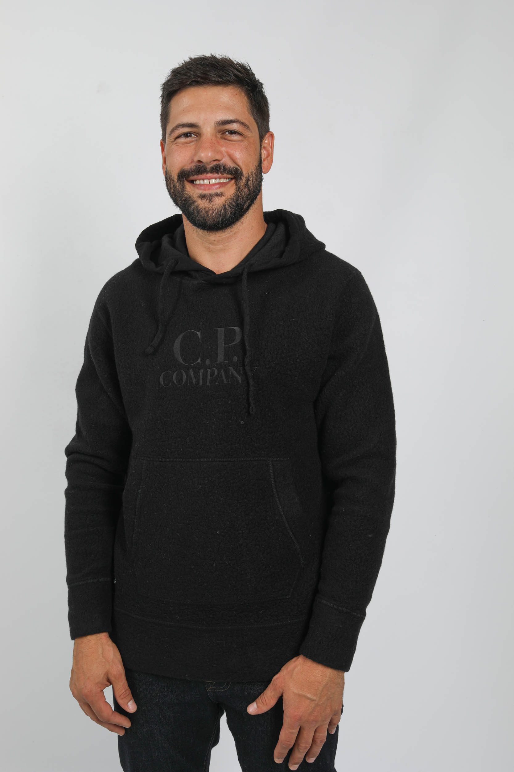  Image du produit SWEAT EN POLAIRE C.P COMPANY NOIR S321A-999 - 2