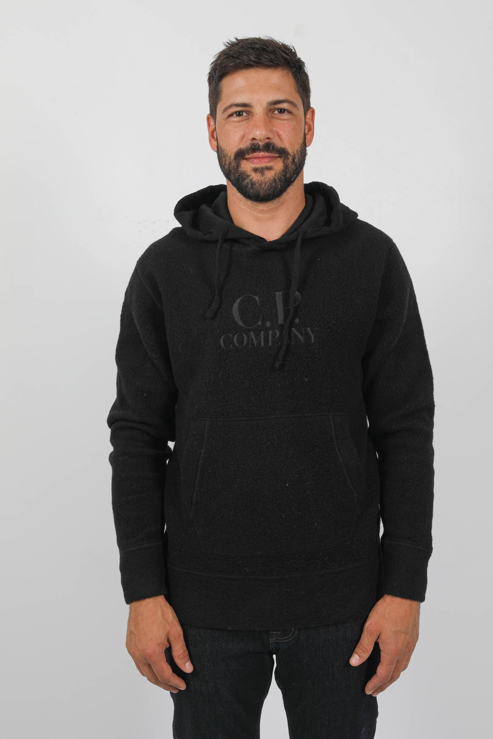  Image du produit SWEAT EN POLAIRE C.P COMPANY NOIR S321A-999 - 3