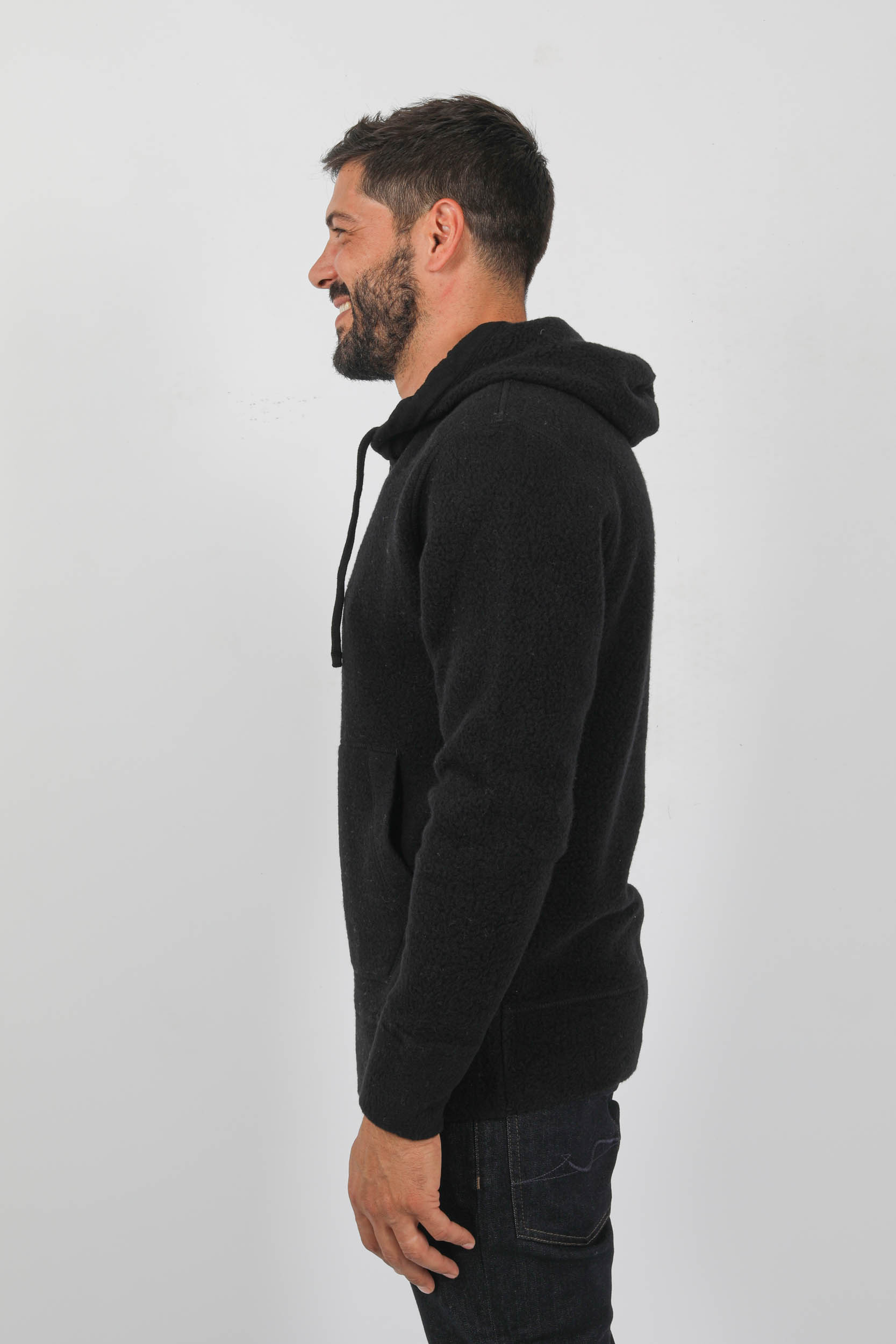  Image du produit SWEAT EN POLAIRE C.P COMPANY NOIR S321A-999 - 4